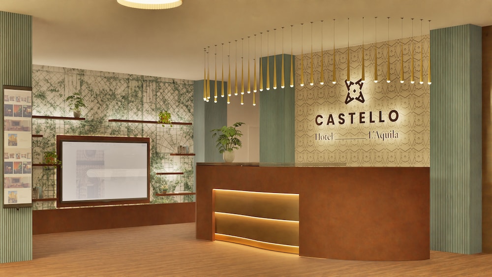 Lobby at Hotel Castello, L AQUILA