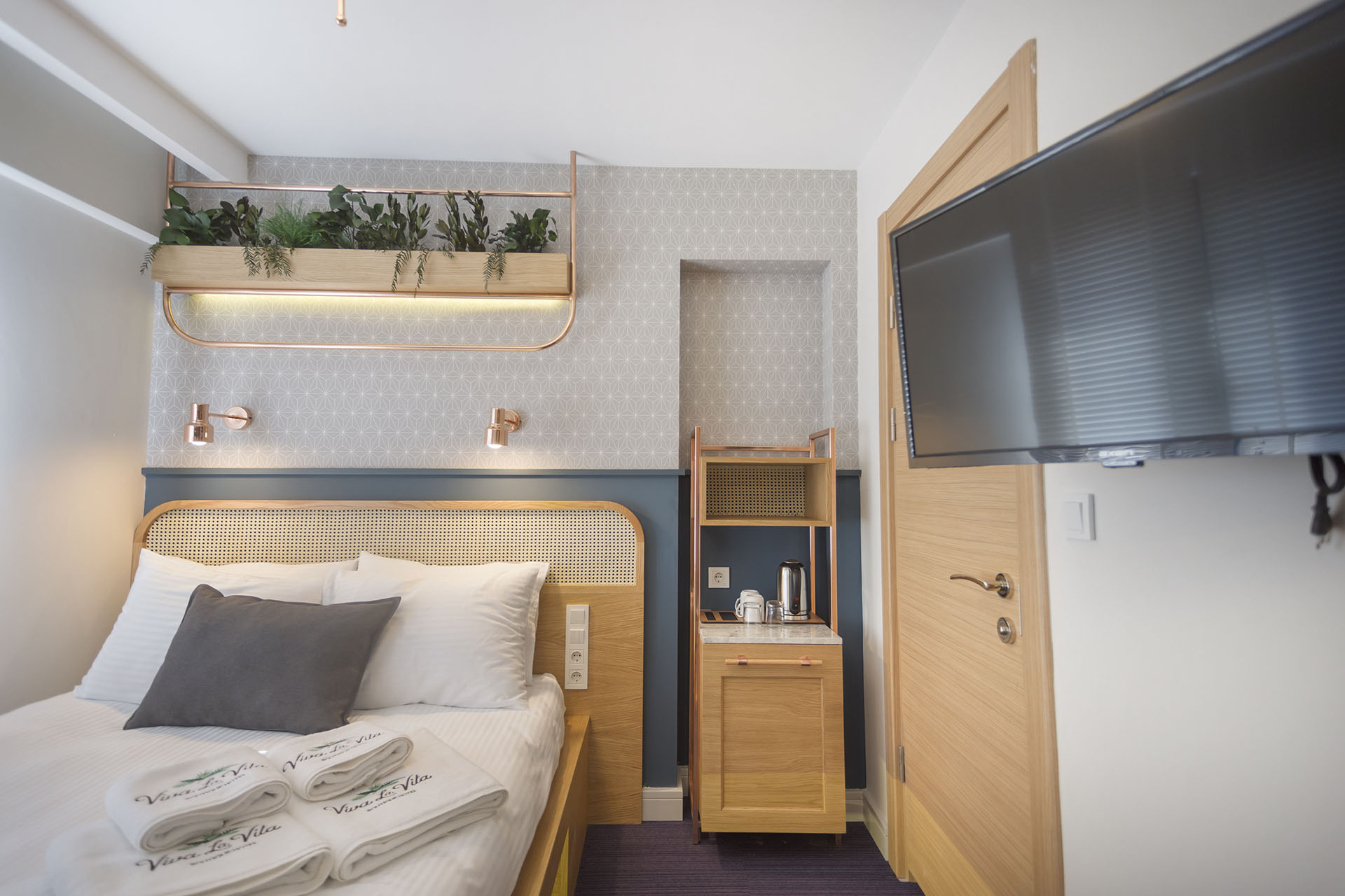 غرفة قياسية بسرير مزدوج، Viva La Vita Butik Otel 4/8