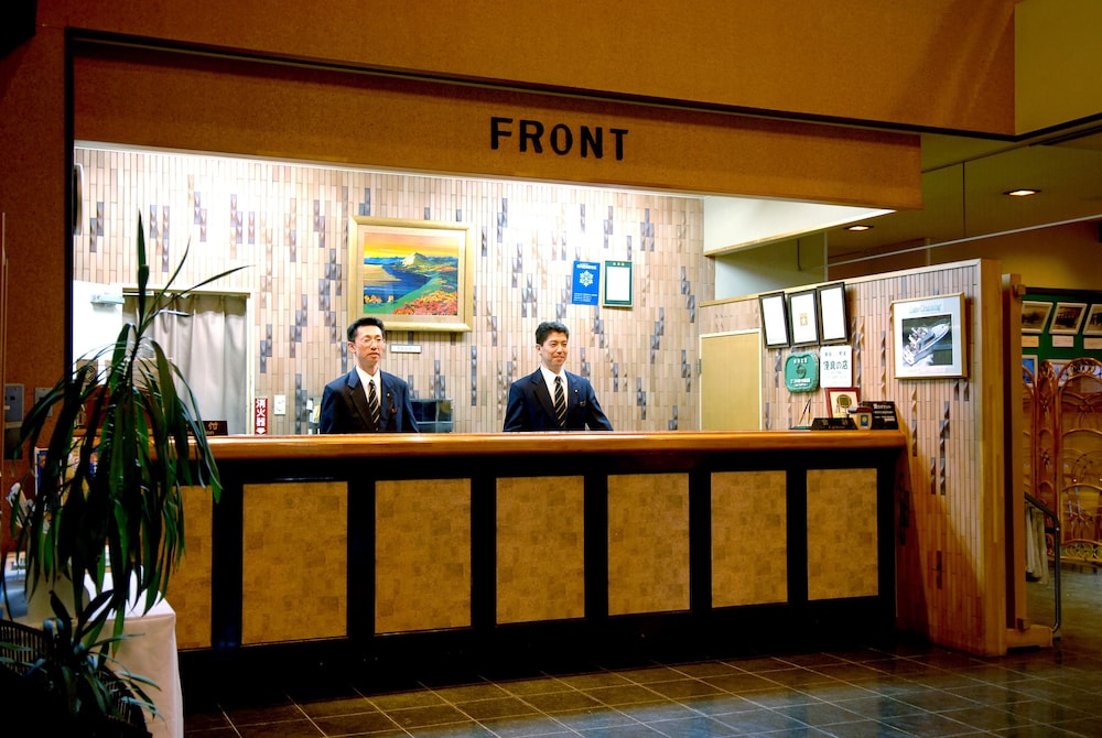 Lobby at MARUKOMA ONSEN RYOKAN, Chitose - Hokkaido