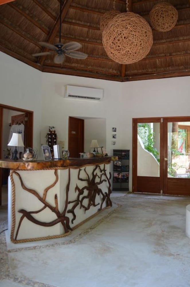 Lobby at Casa Iguana Holbox, CANCUN
