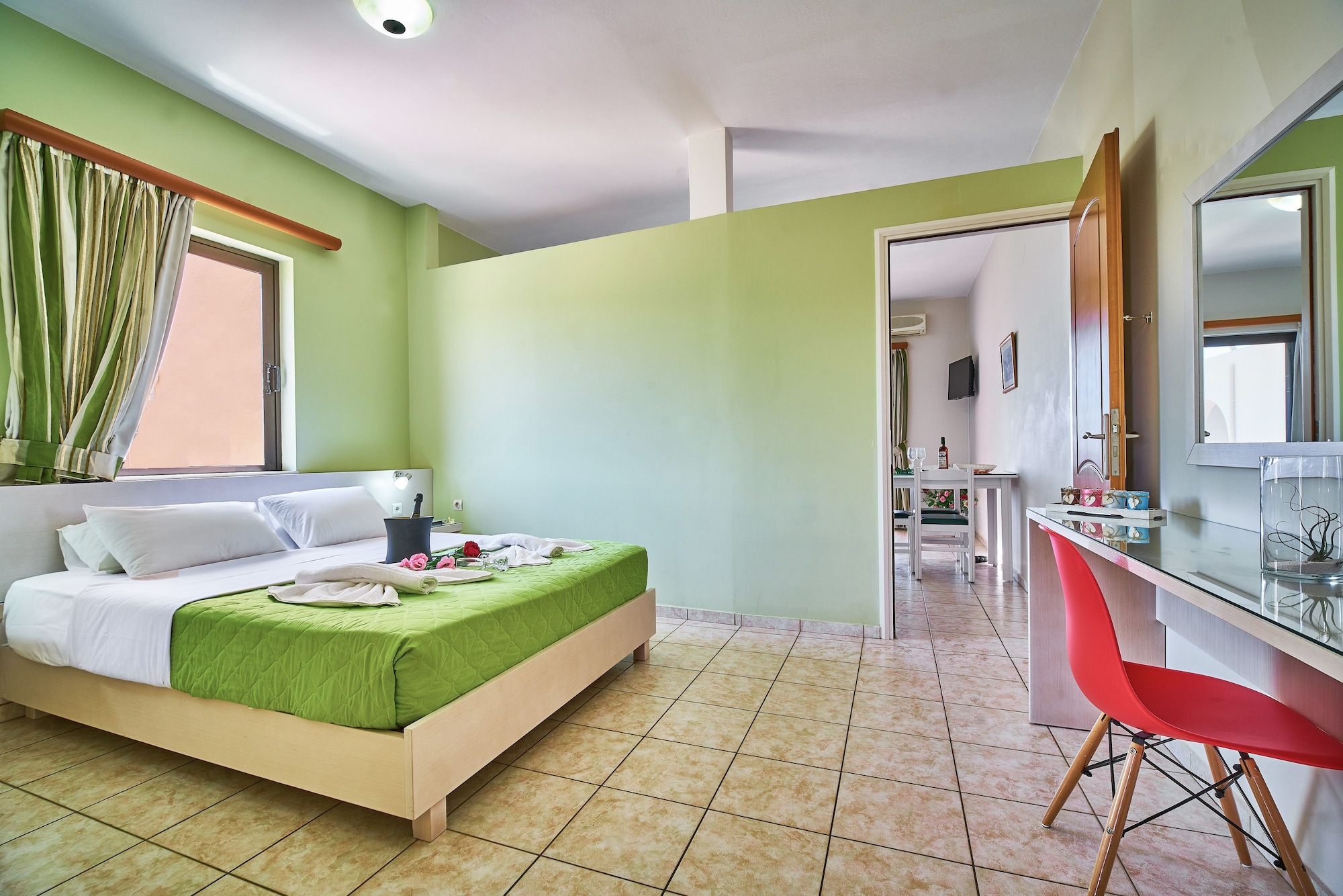 1 BEDROOM, FAMILY, APARTMENT, BEACH VIEW