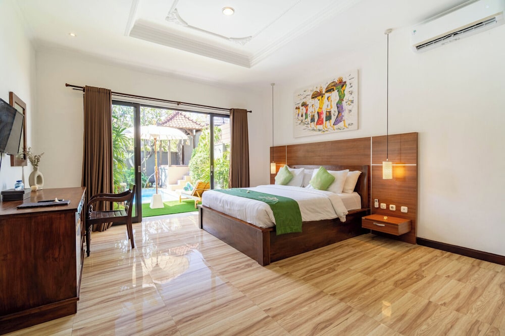 جناح ديلوكس بسرير مزدوج وسريرين منفصلين، Gracia Bali Villas & Apartment 6/10