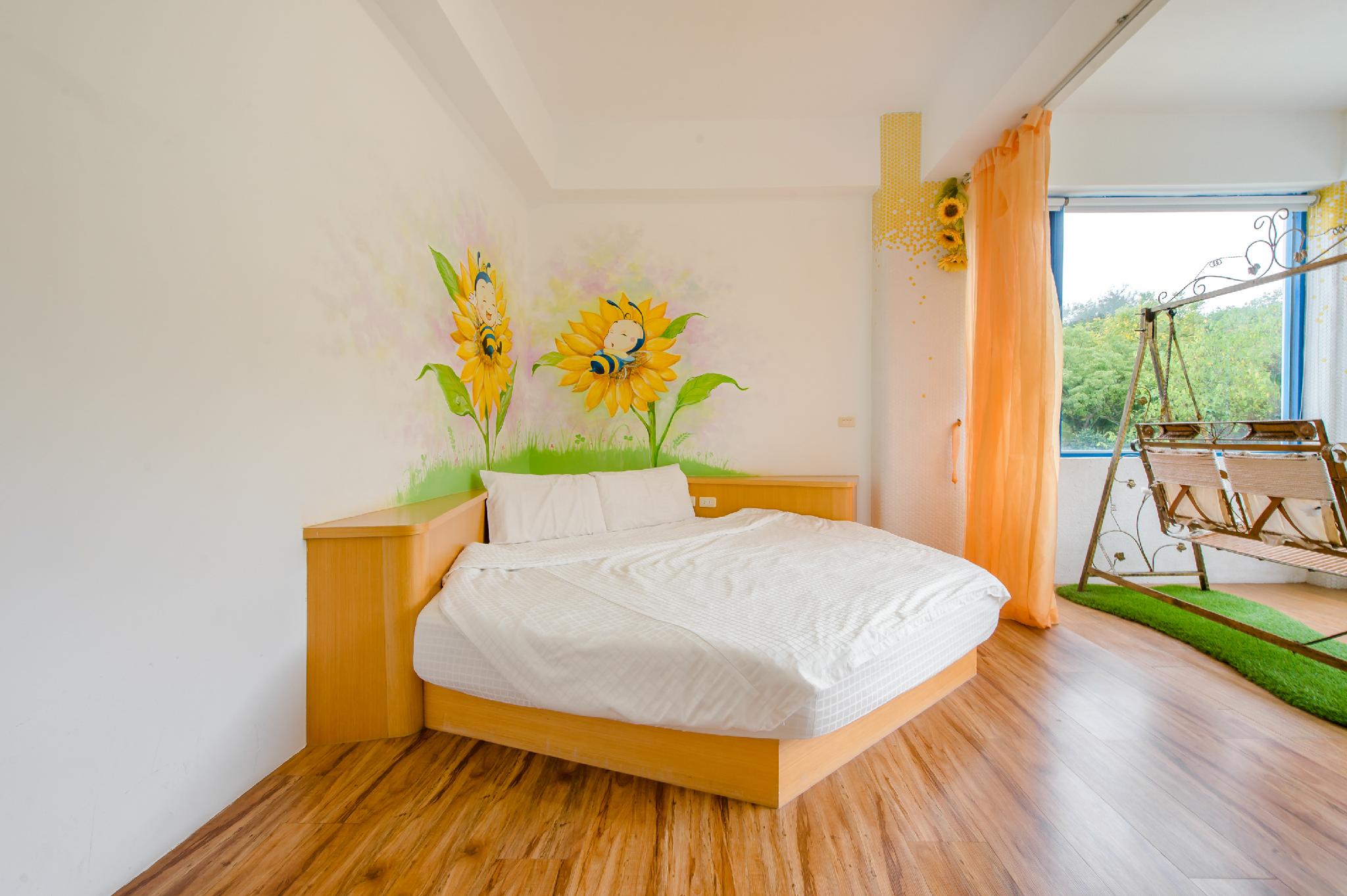 Room, Double Bed, Bathtub