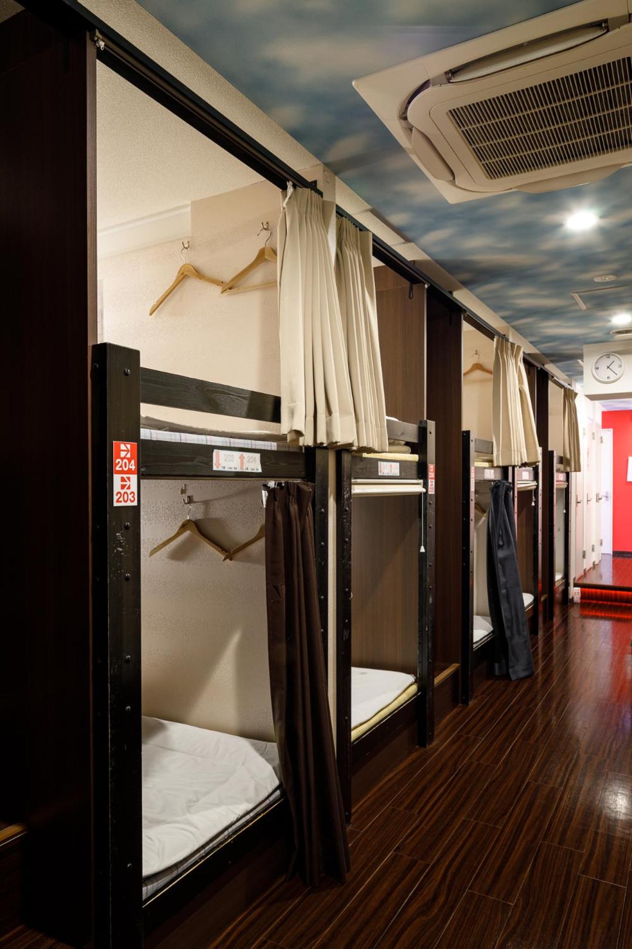 Female Dorm, Upper, Bunk Bed، Hotel Owl Tokyo - Hostel 6/8