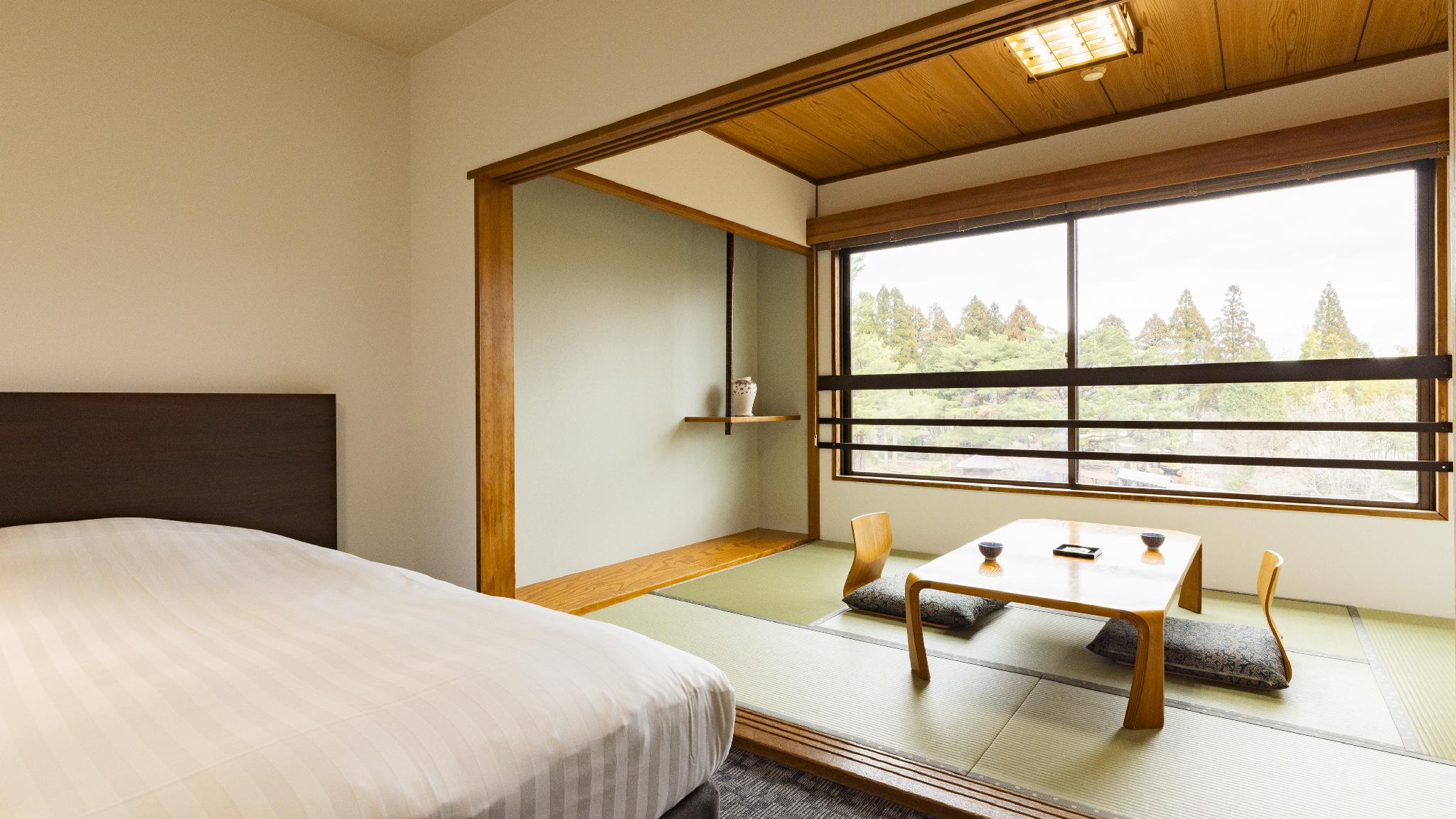 Japanese Western, Vip, Twin Beds, Garden View, Mountain View, Tatami