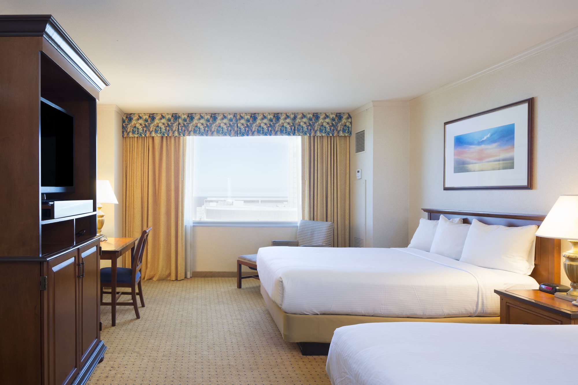 Room, 2 Queen Beds, Partial View, Accessible
