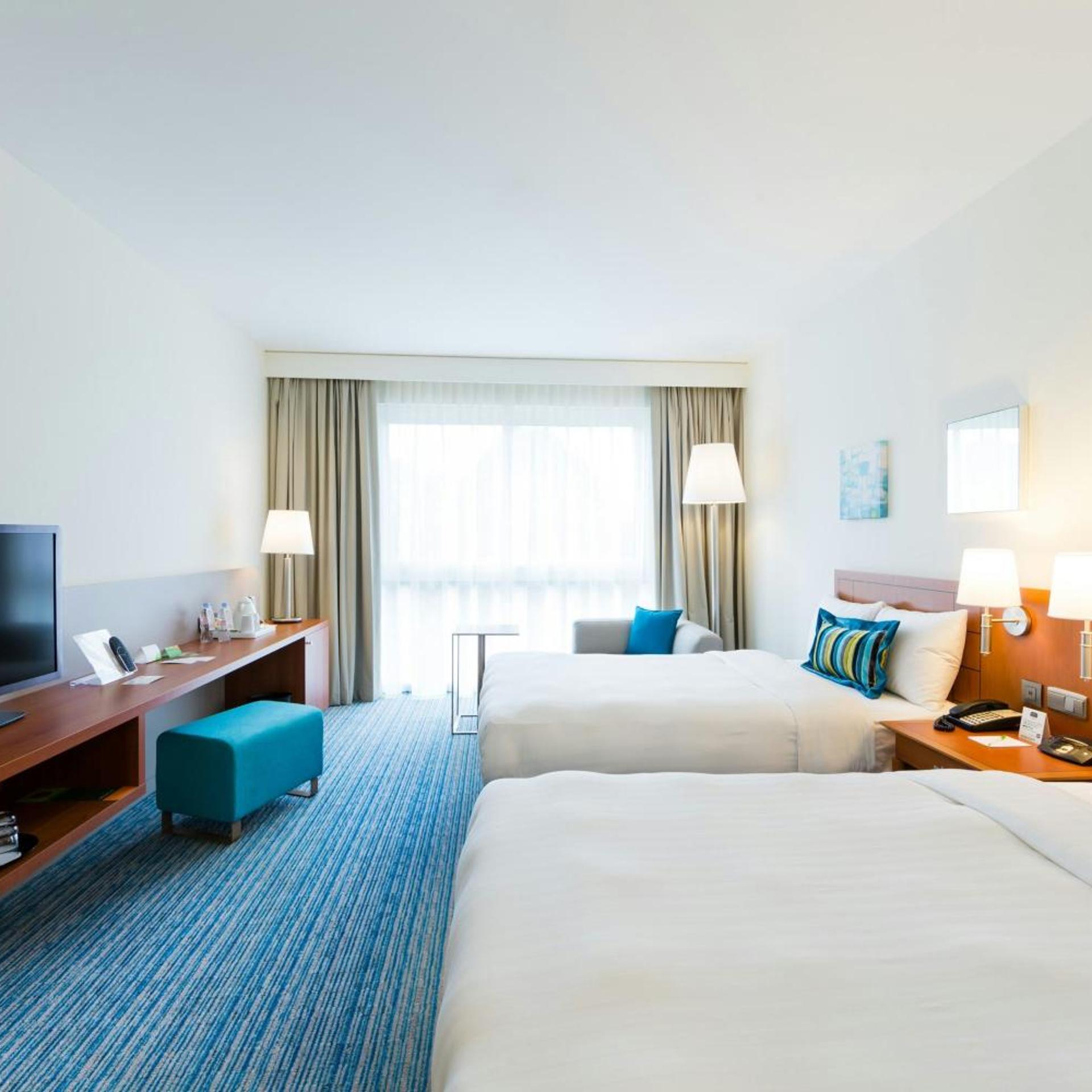 Guest Room, Deluxe, Twin Beds, Courtyard By Marriott Brussels 4/10