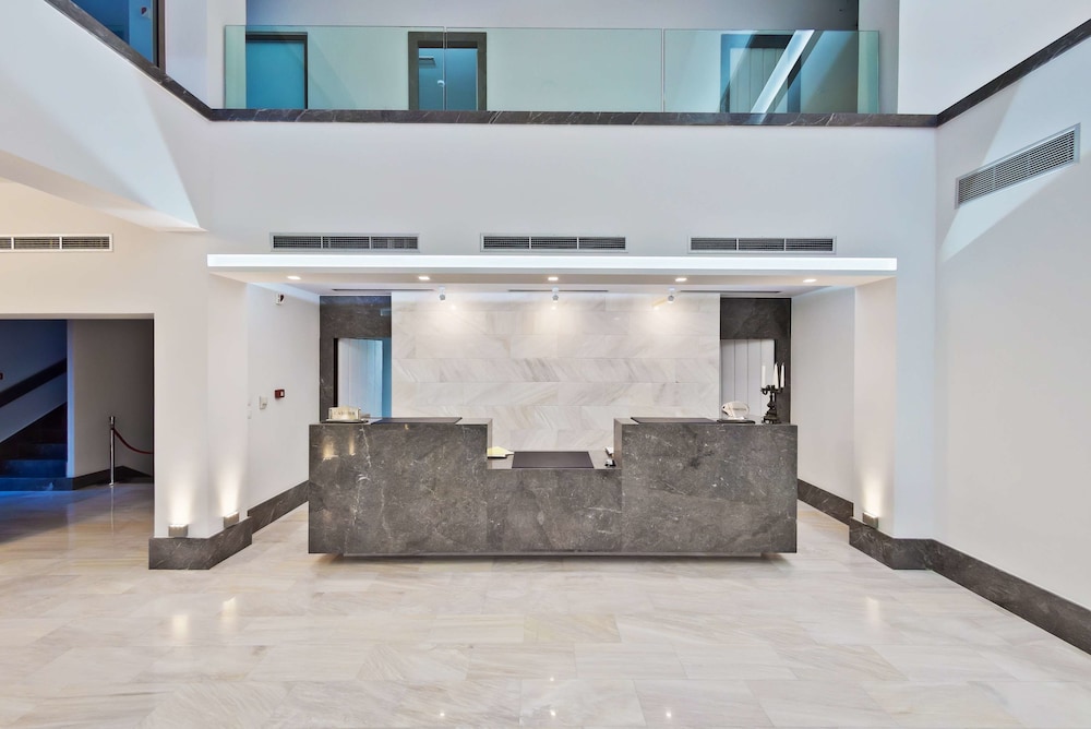 Lobby at Royal Marmin Bay Boutique and Art Hotel, AGIOS NIKOLAOS
