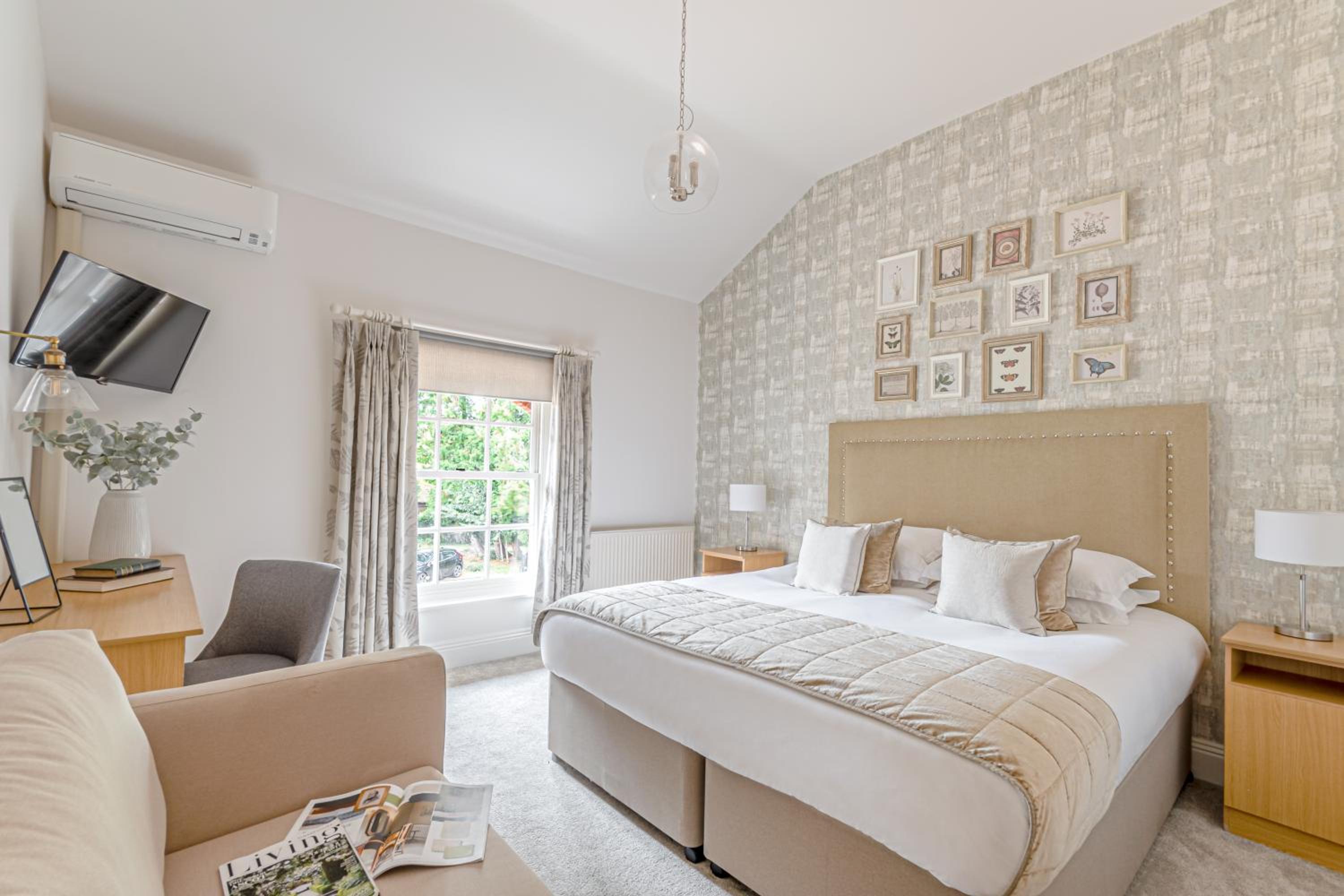 غرفة عائلية بسريرين مزدوجين، Bartley Lodge Hotel 9/10