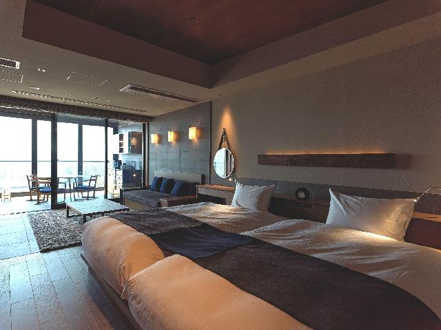 Resort, Deluxe, Twin Beds, Outdoor Bath