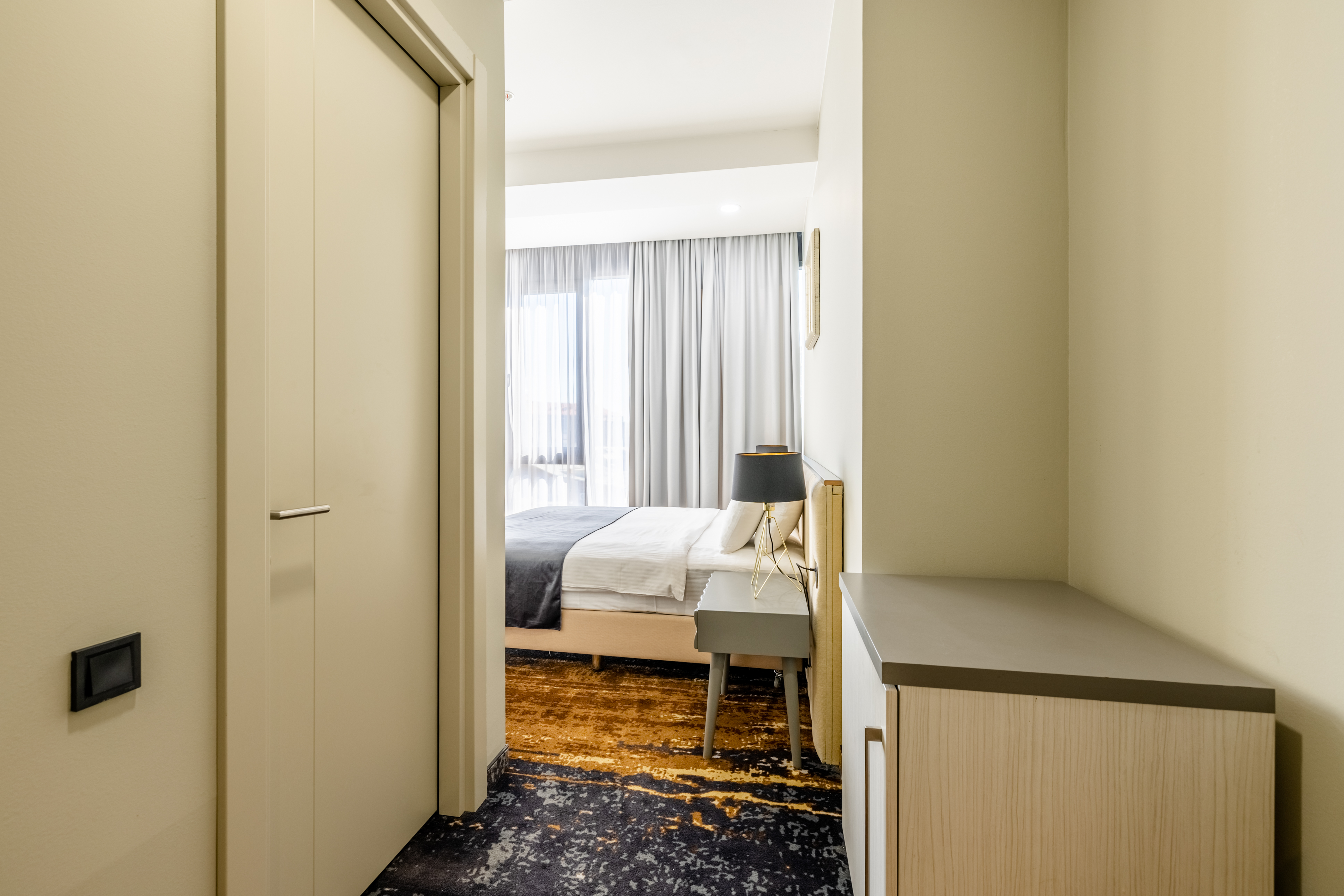 غرفة اقتصادية بسرير مزدوج أو سريرين منفصلين، Brosse Garden Hotel 2/3