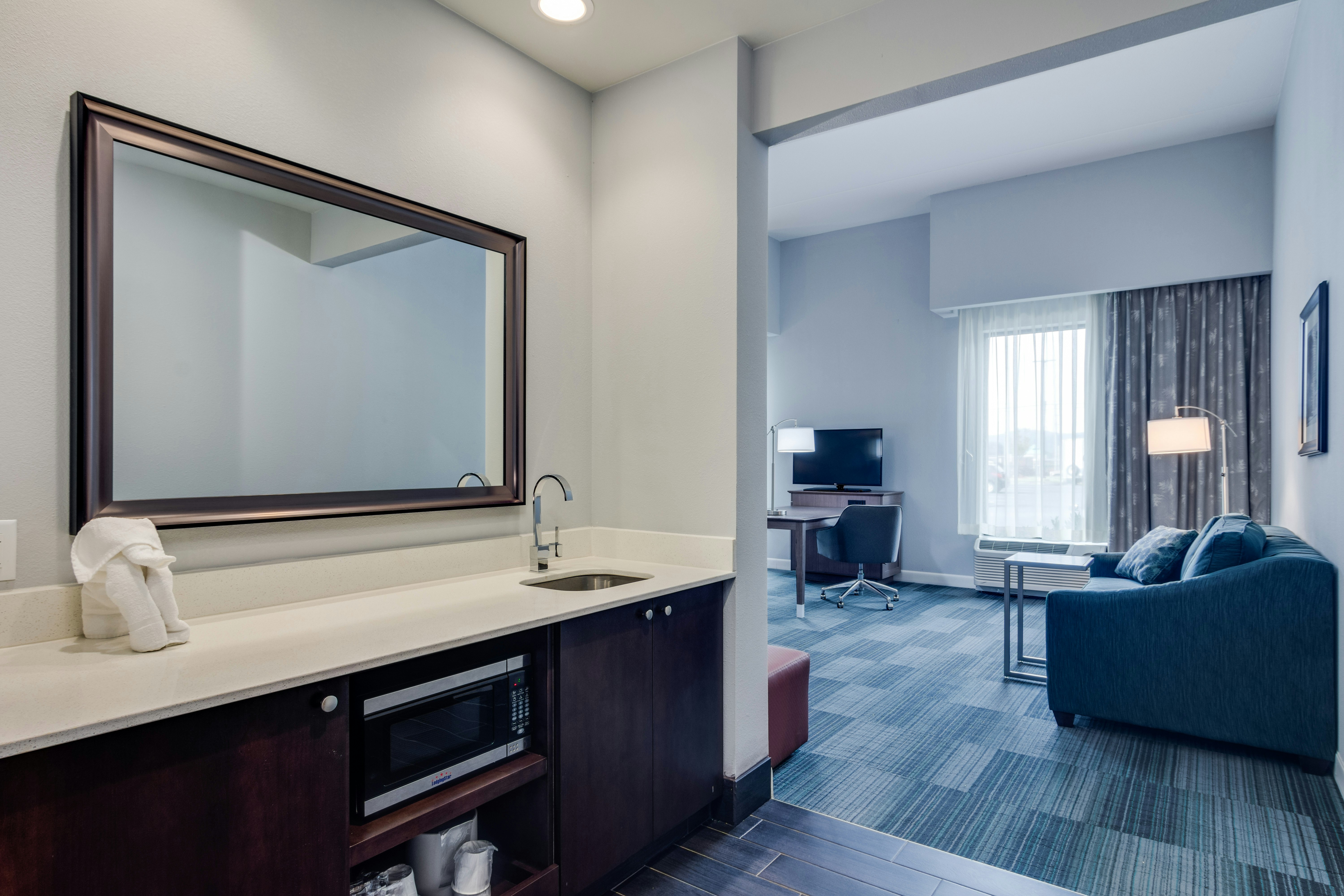 استوديو بسرير كينج لذوي الإعاقة، Hampton Inn & Suites Rome 9/9
