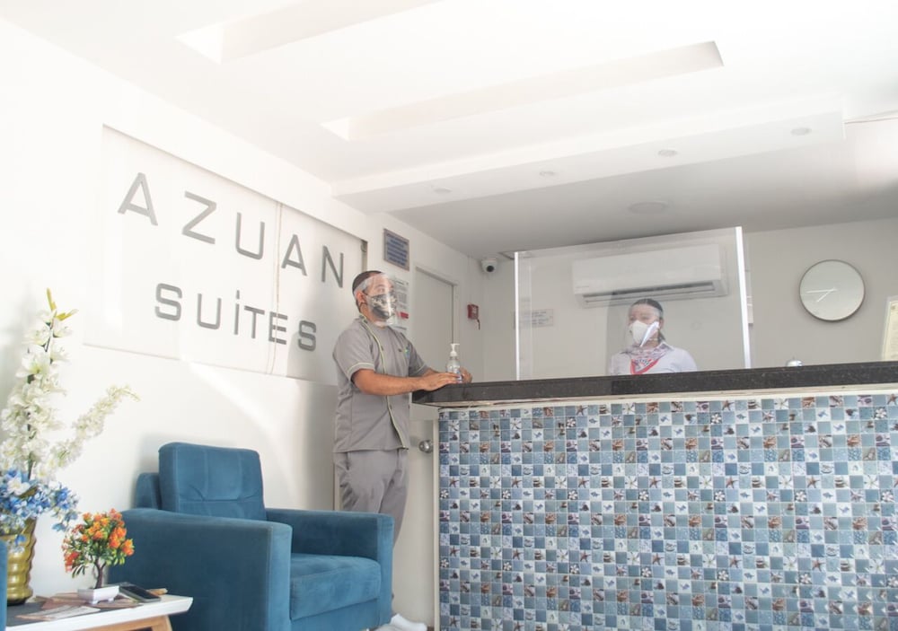 Lobby at Azuan Suites Hotel by GEH Suites, CARTAGENA