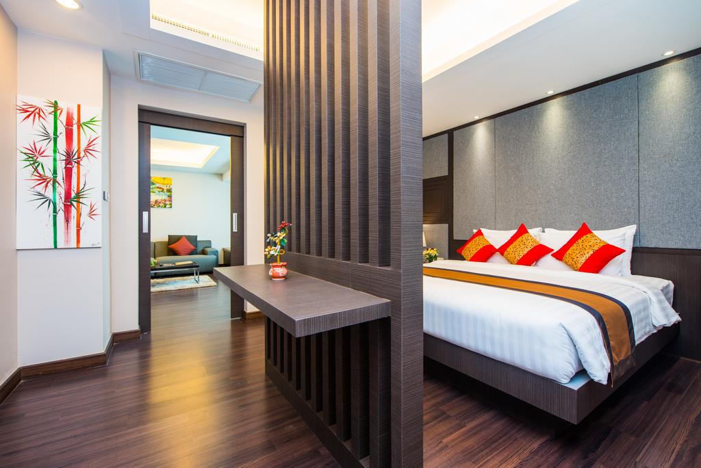 جناح تنفيذي بغرفة نوم واحدة، Tetris Hotel (SHA) by ZUZU 2/5