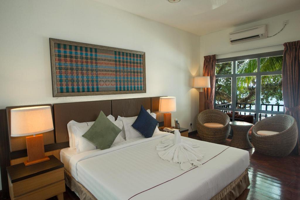 Beach Villa, Deluxe, Queen Bed