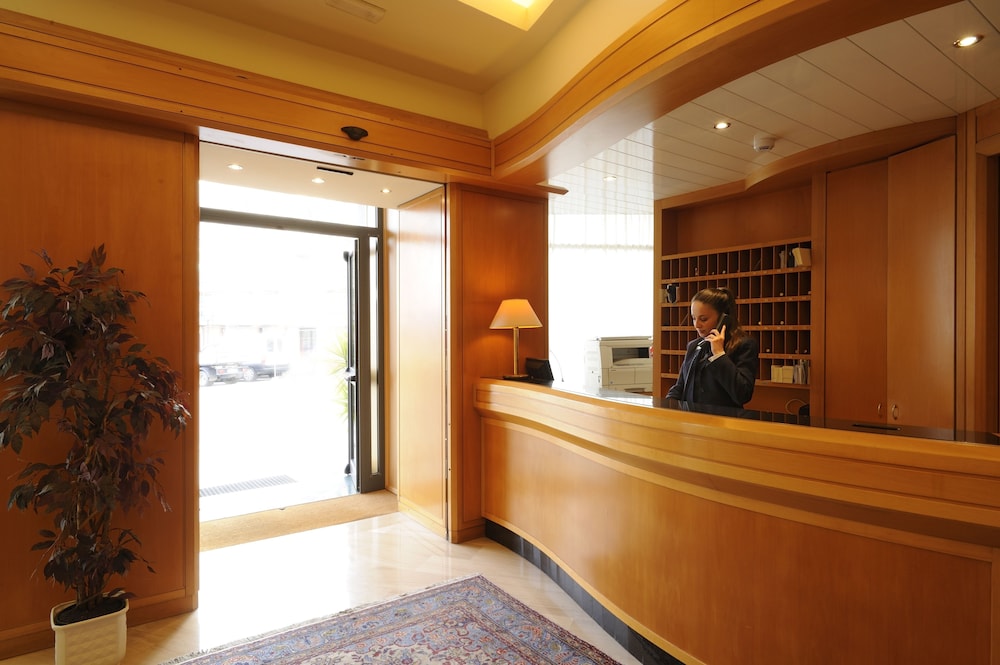 Lobby at Europa & Concordia, ALASSIO