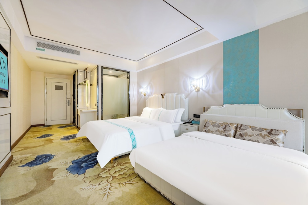 غرفة بزنس بسرير كينج بإطلالة على المدينة، Xana Lite Hotel (Guangzhou Dongxiaonan Metro Station Shixi) 10/10