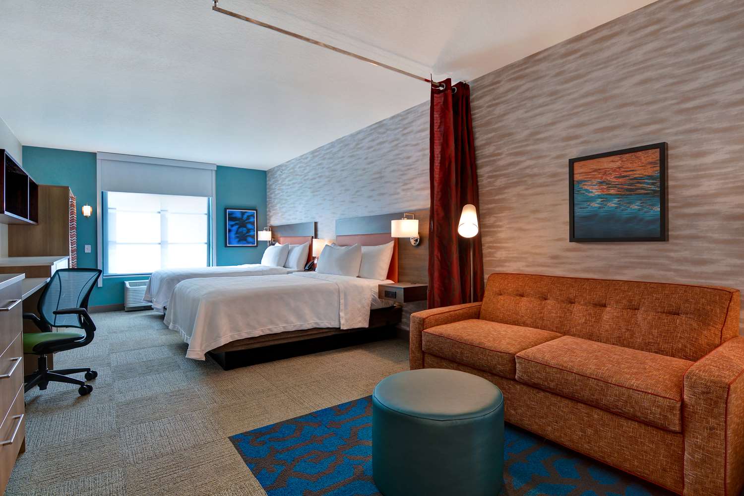 STUDIO, 2 QUEEN BEDS, ACCESSIBLE