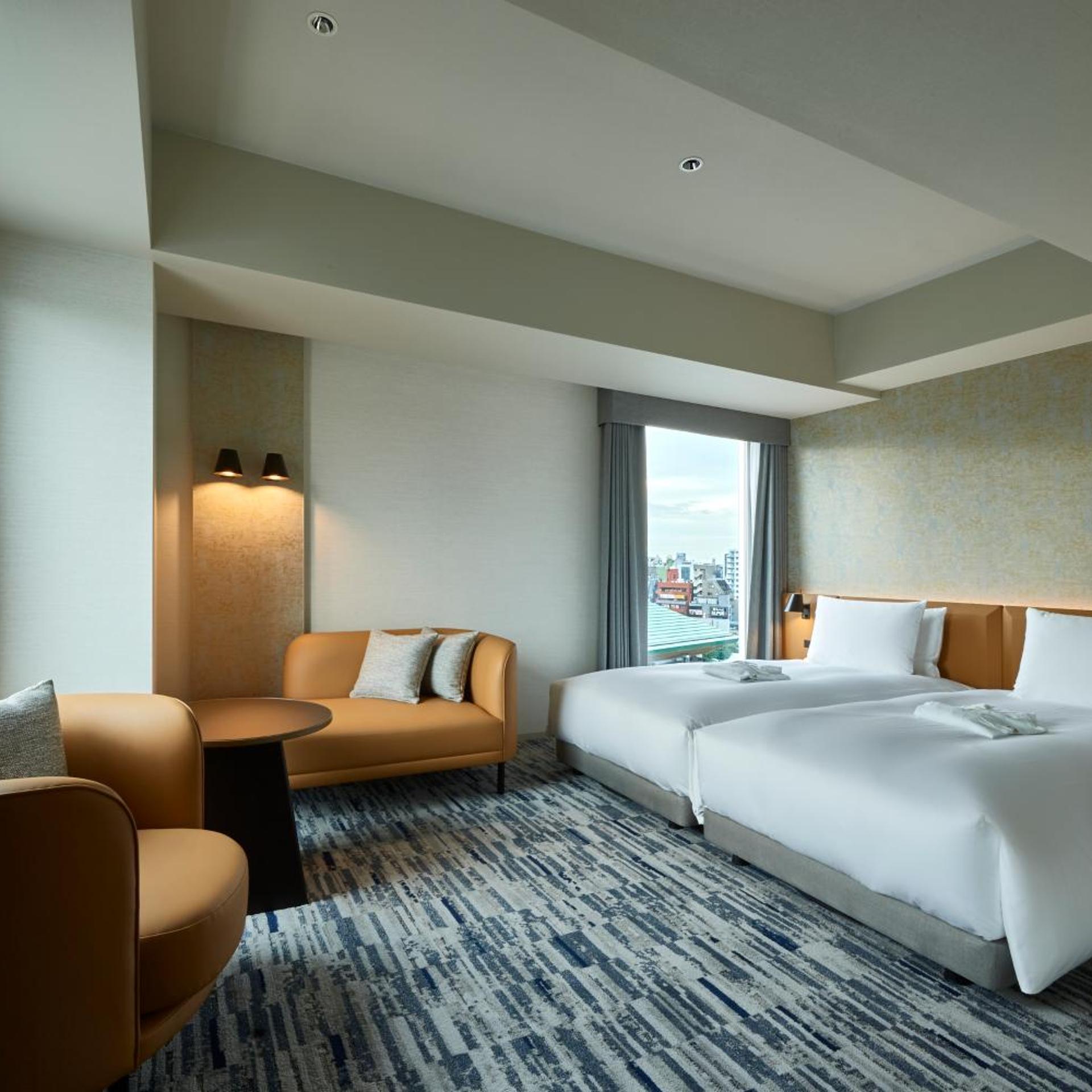 Hollywood, Superior, Twin Beds, with View, Electronic Cigarette Only, Corner, Smoking