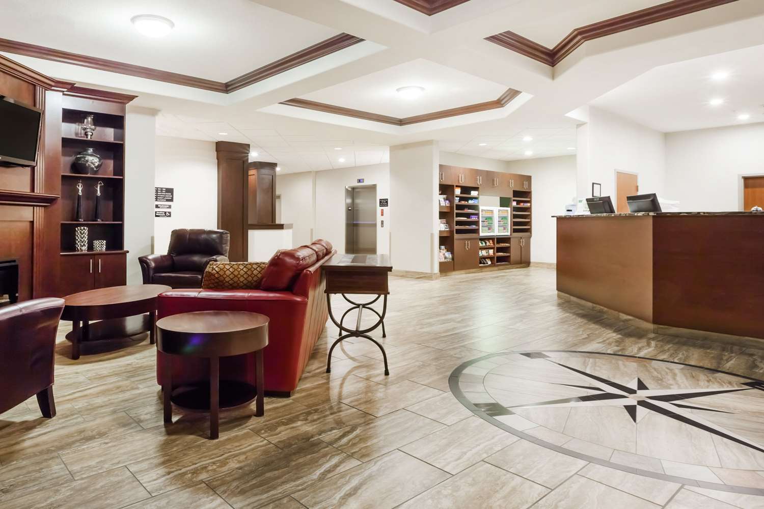 Lobby at RAMADA CRESTON, CRESTON - BC