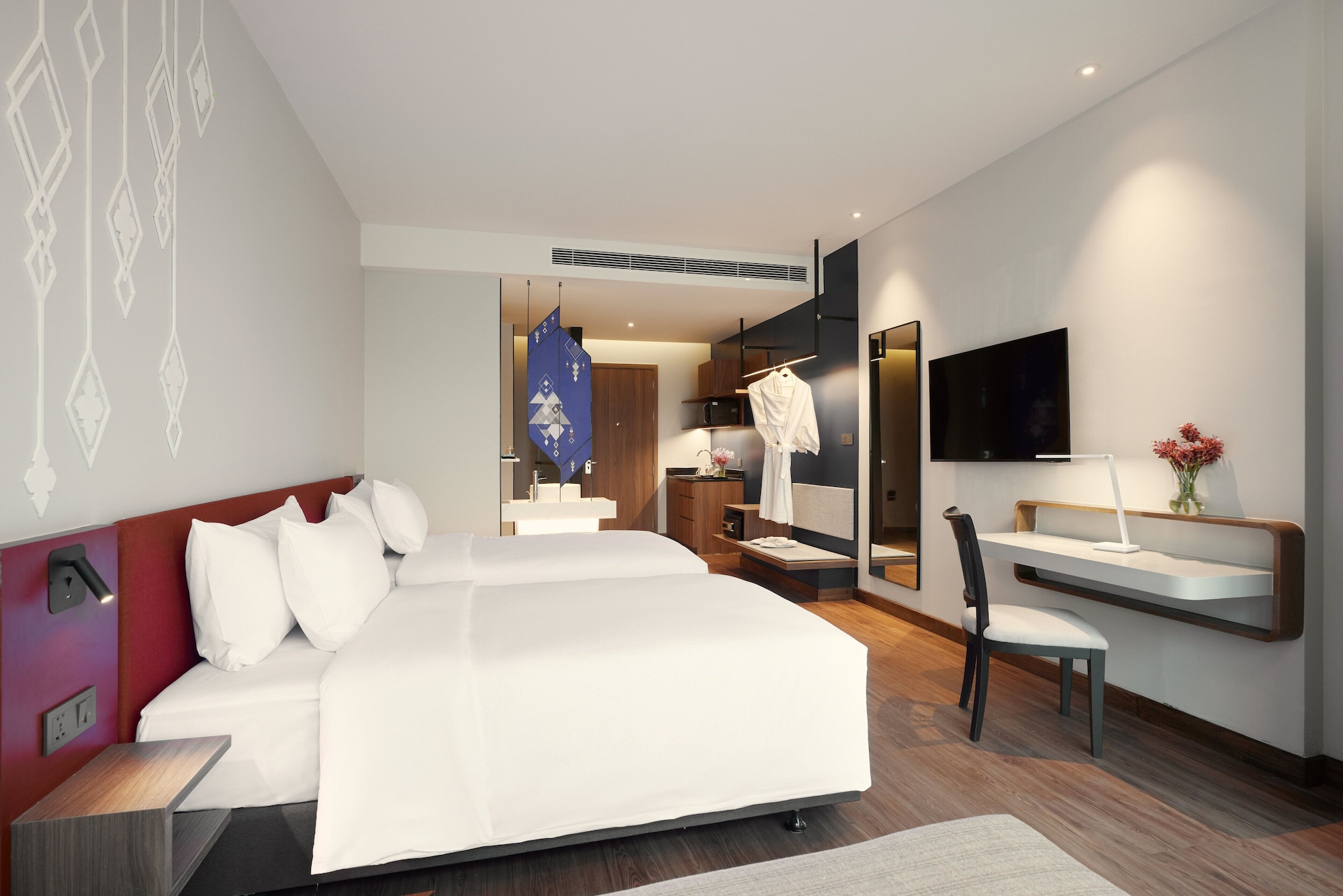 PREMIUM, DELUXE, 2 DOUBLE BEDS