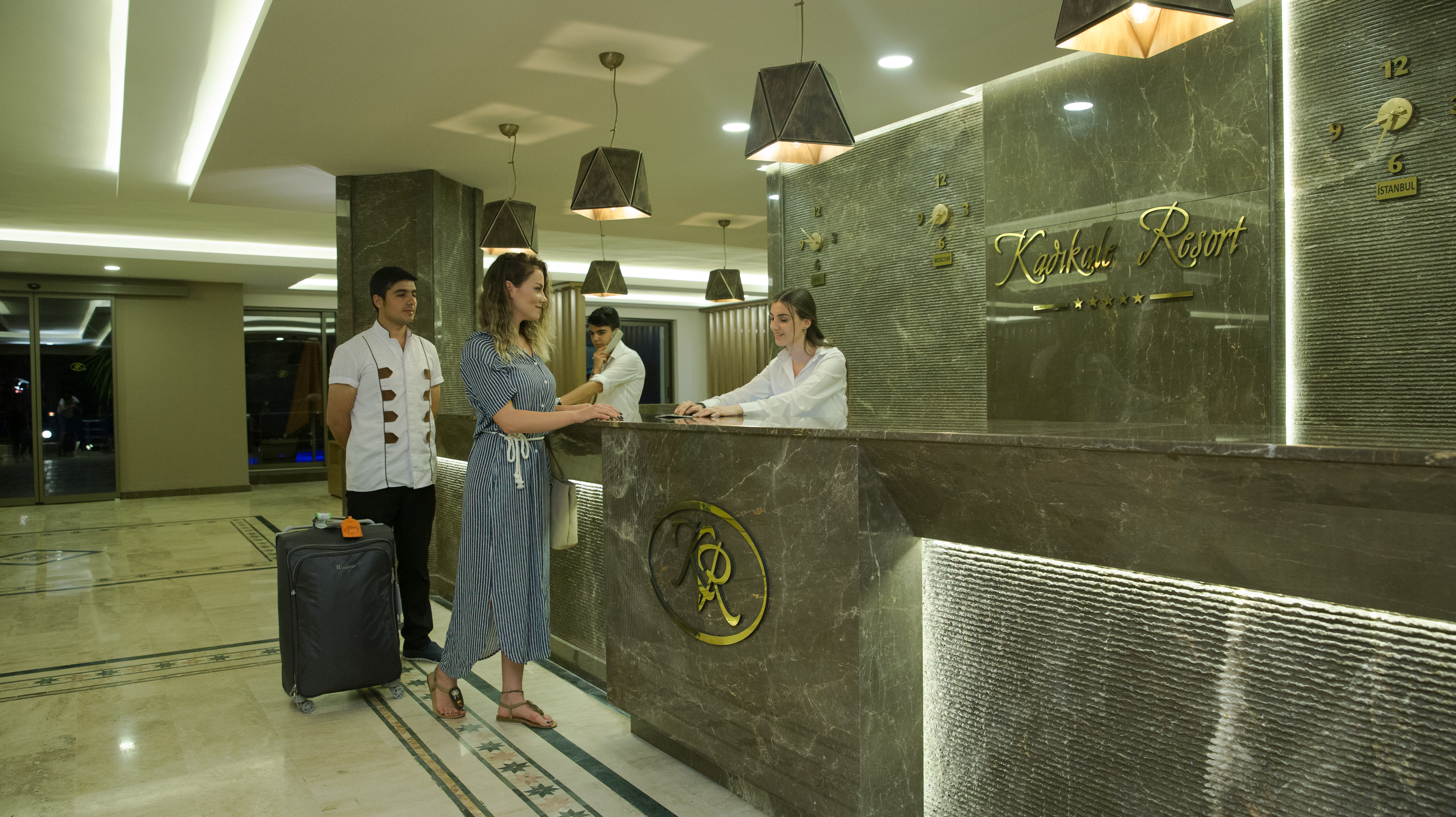 Lobby at Kadikale Resort, BODRUM