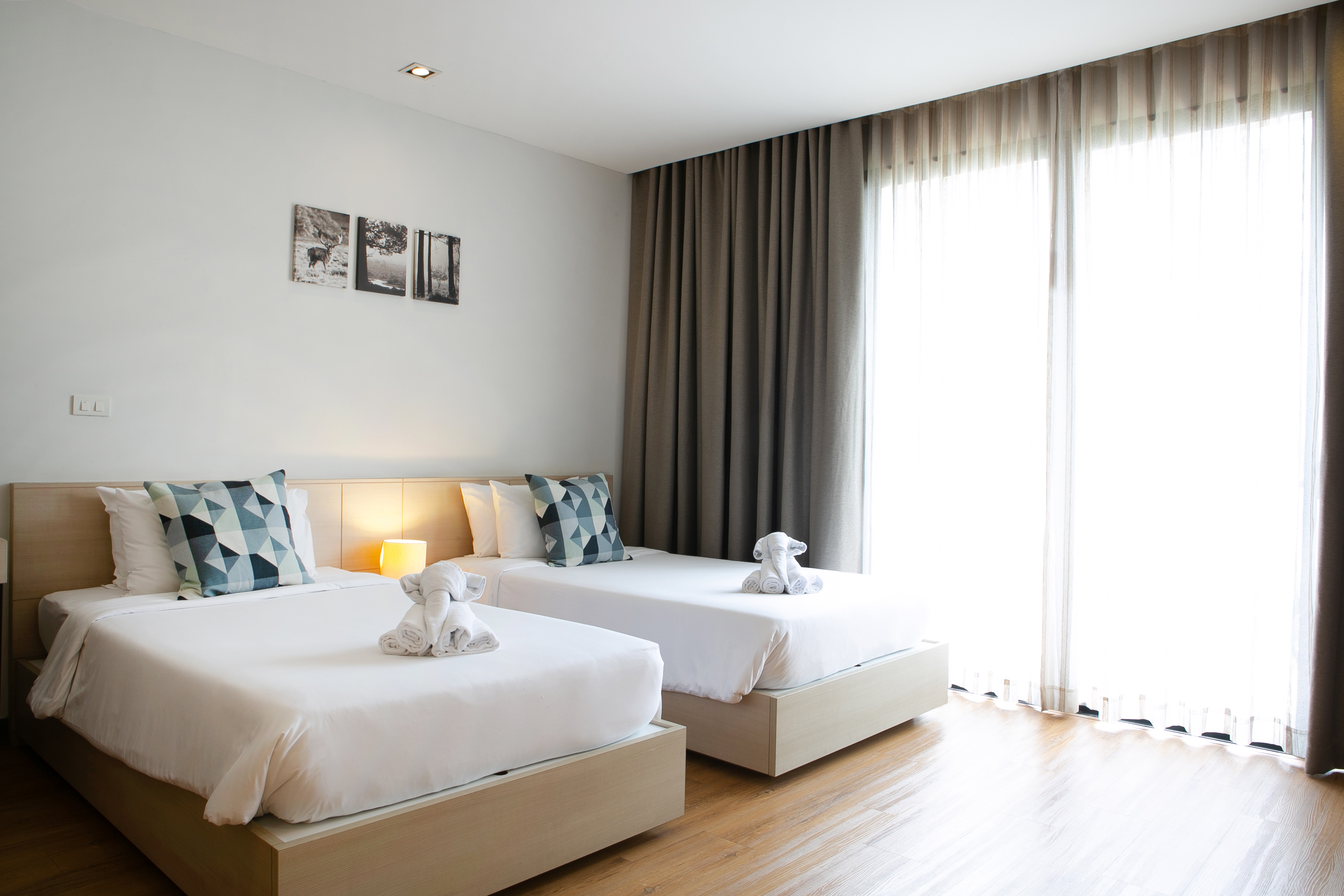 غرفة أساسية بسريرين منفصلين، The Silver Palm Wellness Resort 2/5