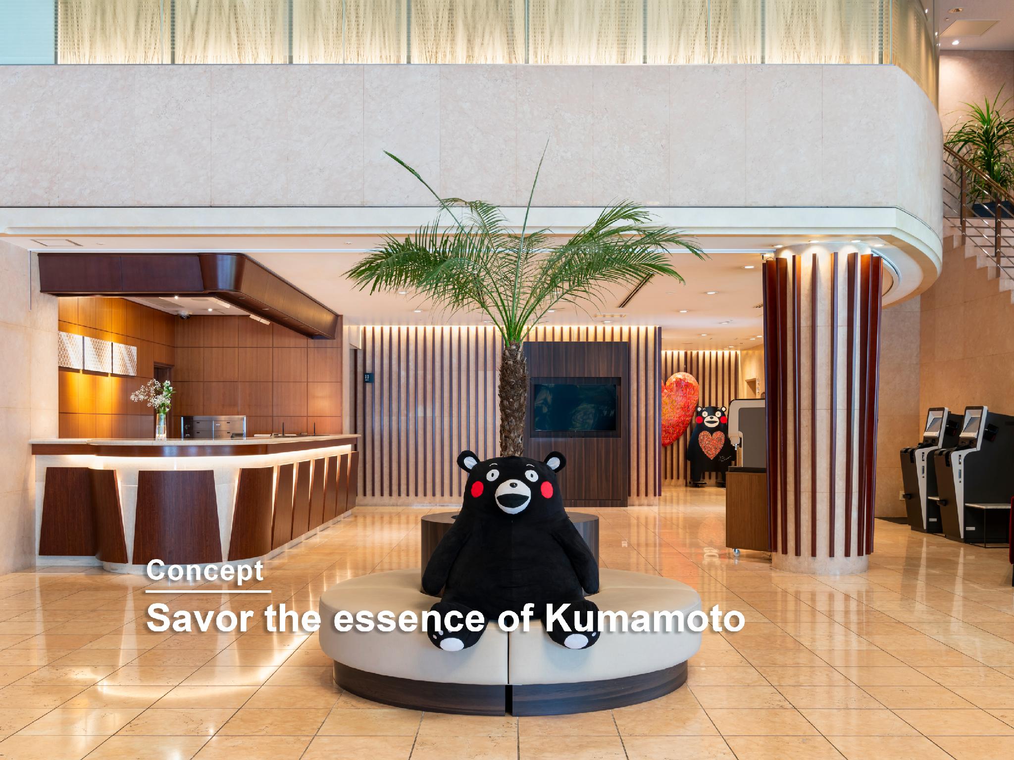 Lobby at Mitsui Garden Hotel Kumamoto, KUMAMOTO