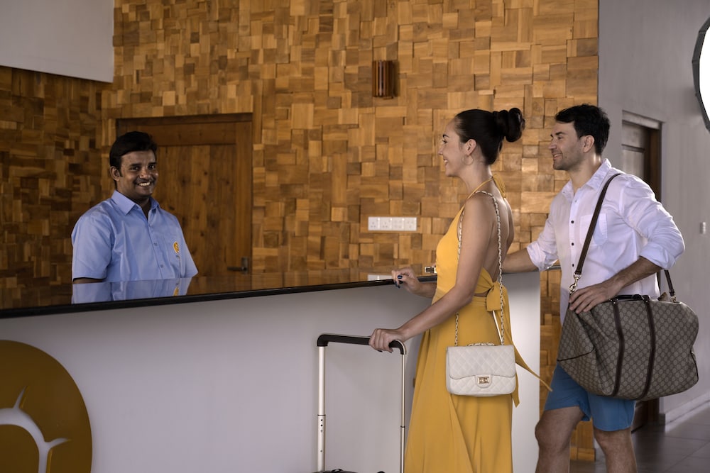 Lobby at Uppuveli Beach By DSK, TRINCOMALEE