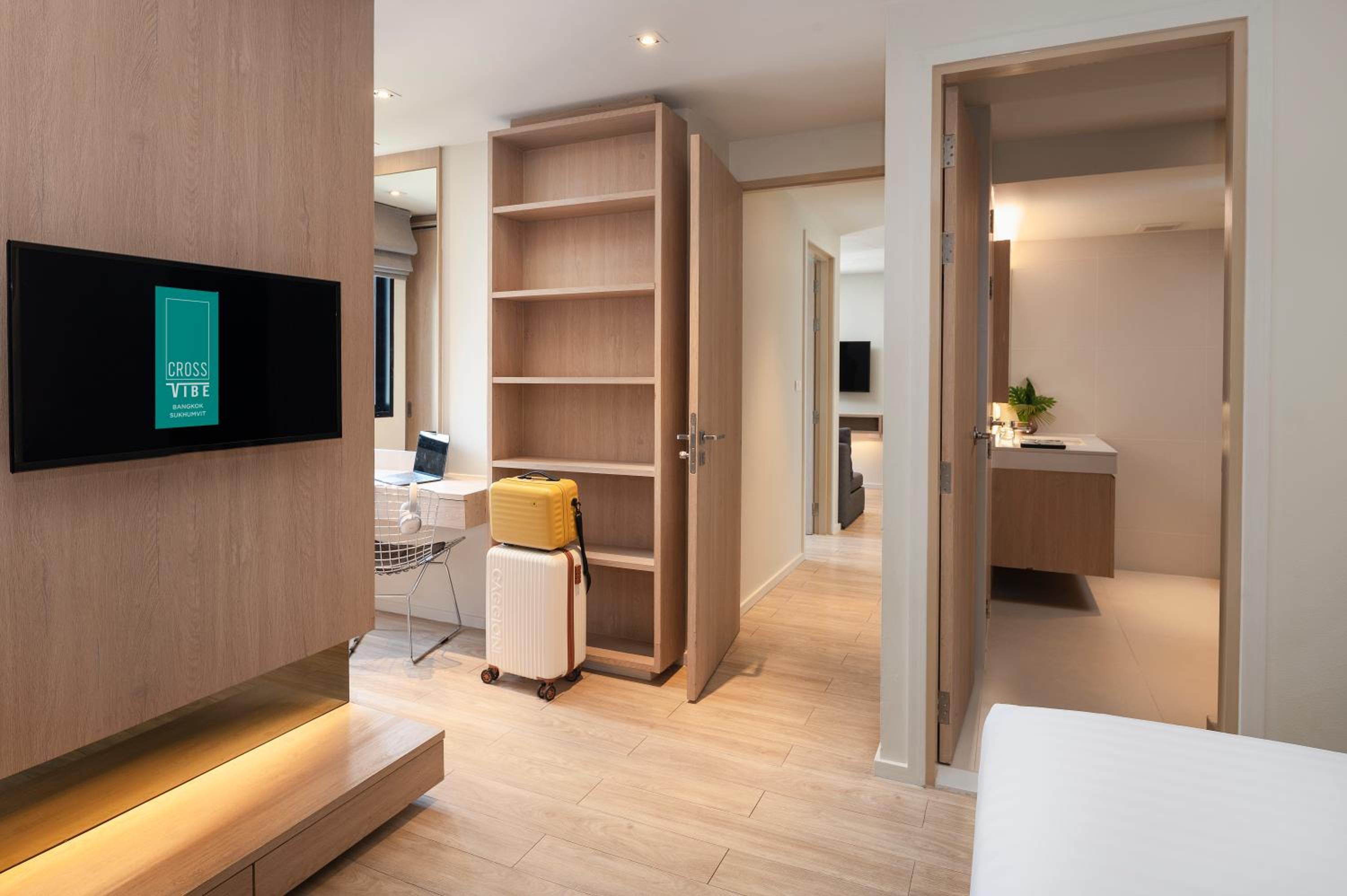جناح عائلي بثلاثة أسرّة، Cross Vibe Bangkok Sukhumvit 2/3