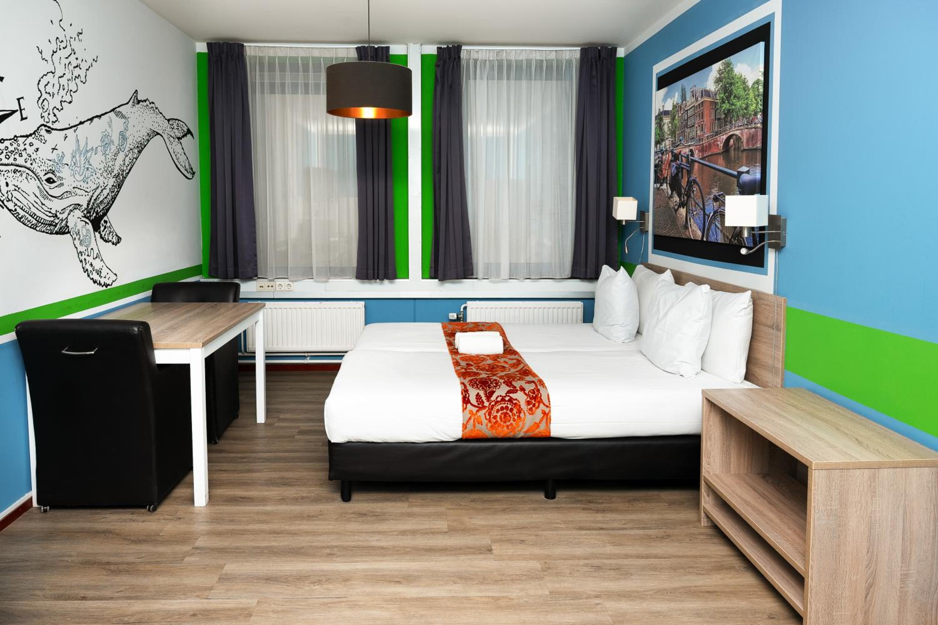 Budget, Studio, Twin Beds, External Bathroom، Amsterdam Teleport Hotel 5/10