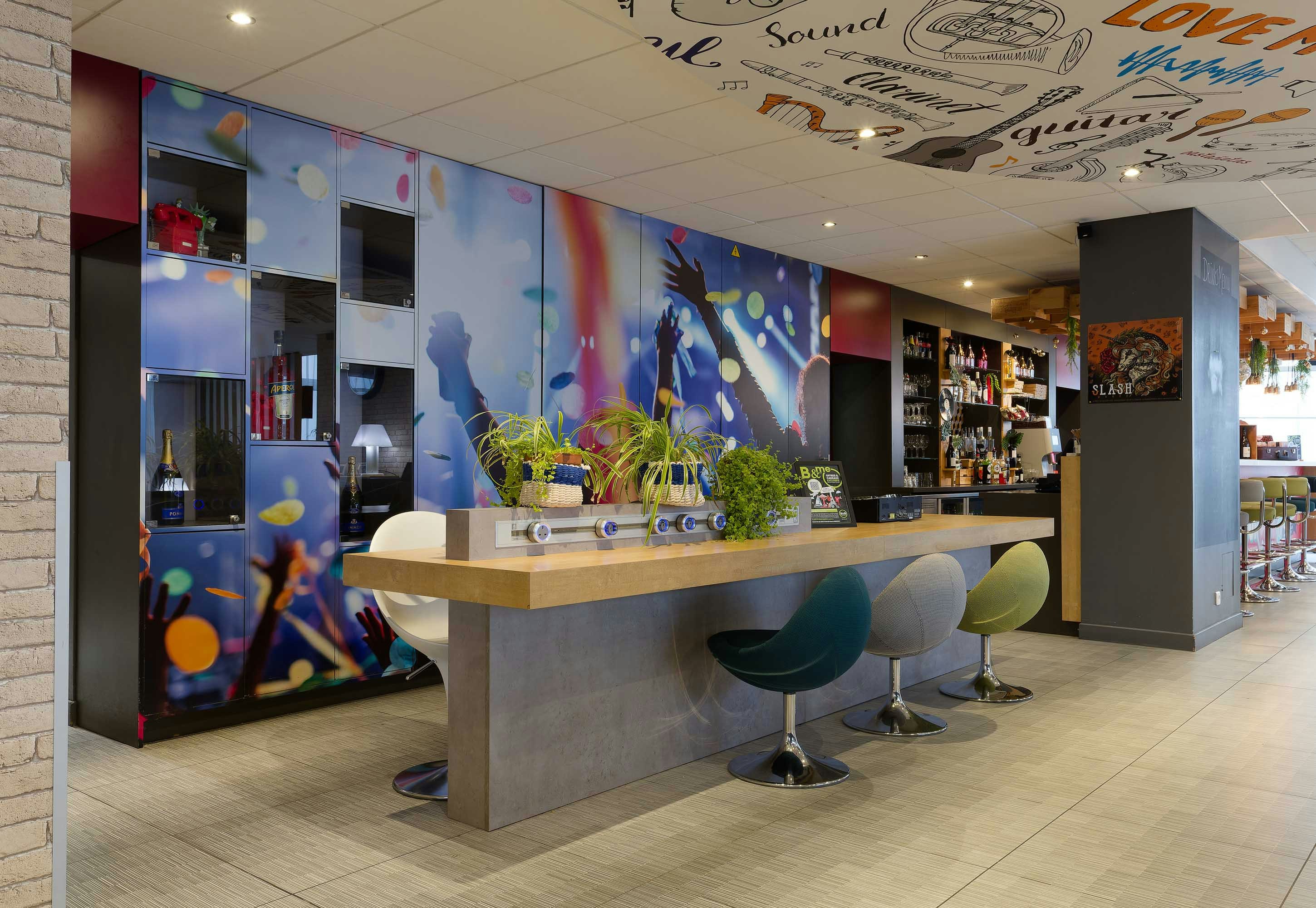 Lobby at B&B Hotel Reims Centre Erlon, REIMS