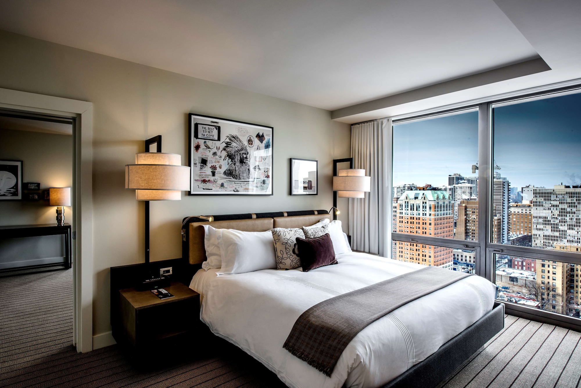 Skyline, Loft, Suite, King Bed