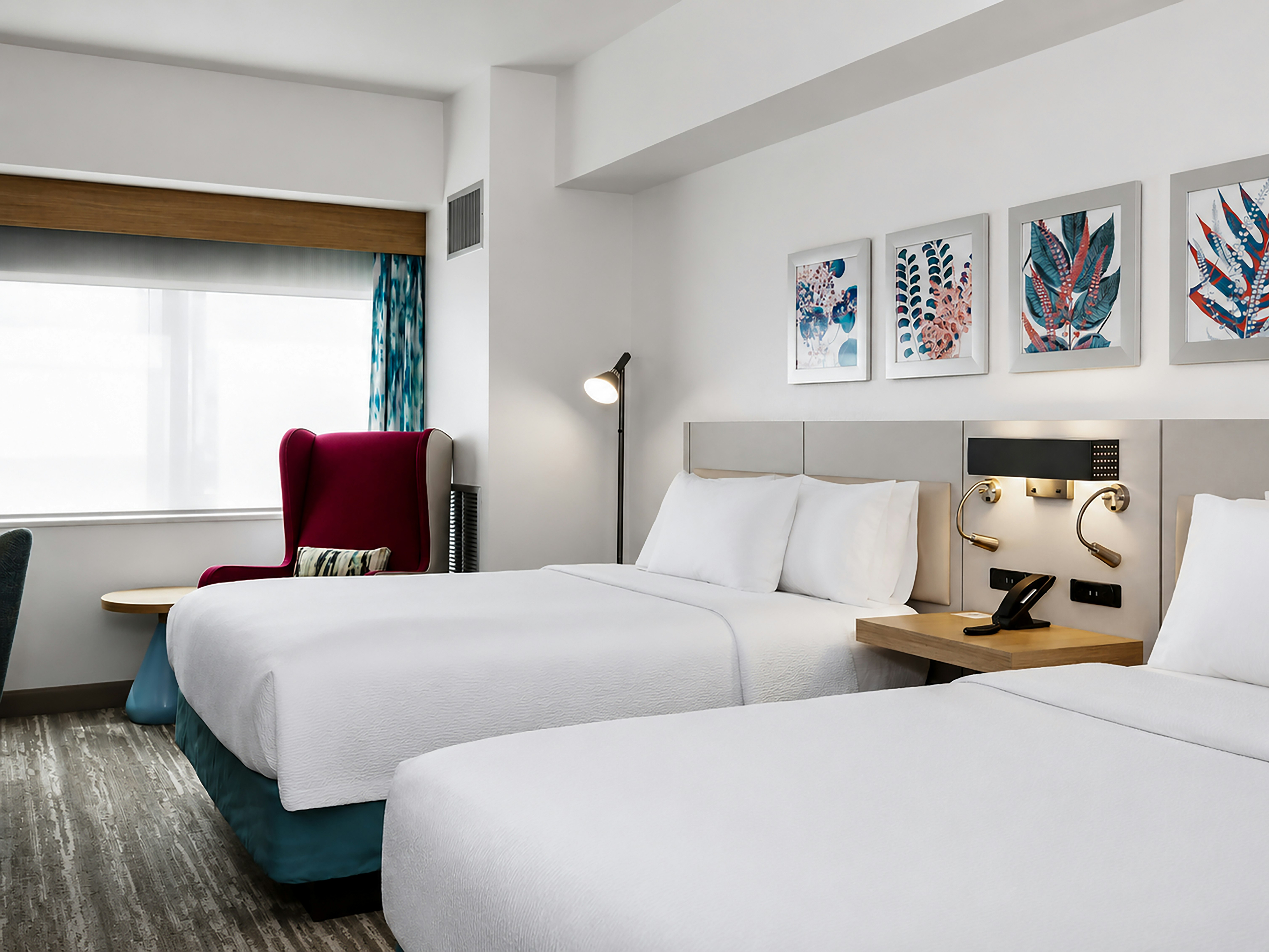 غرفة بسريرين كوين لذوي الإعاقة، Hilton Garden Inn Ithaca 3/10