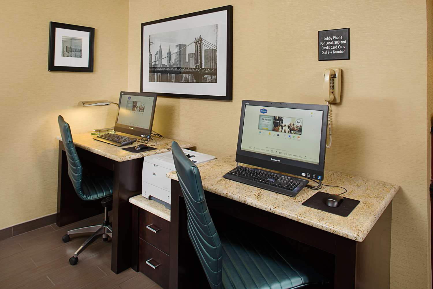 work area