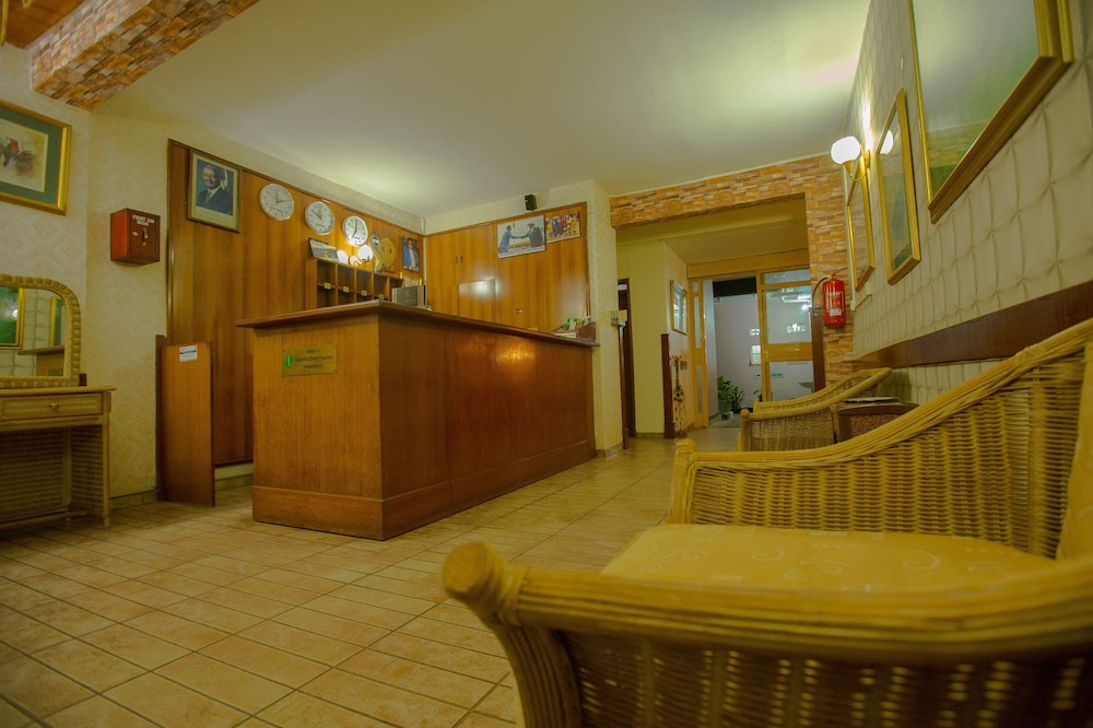 Lobby at Agip Motel, MBARARA