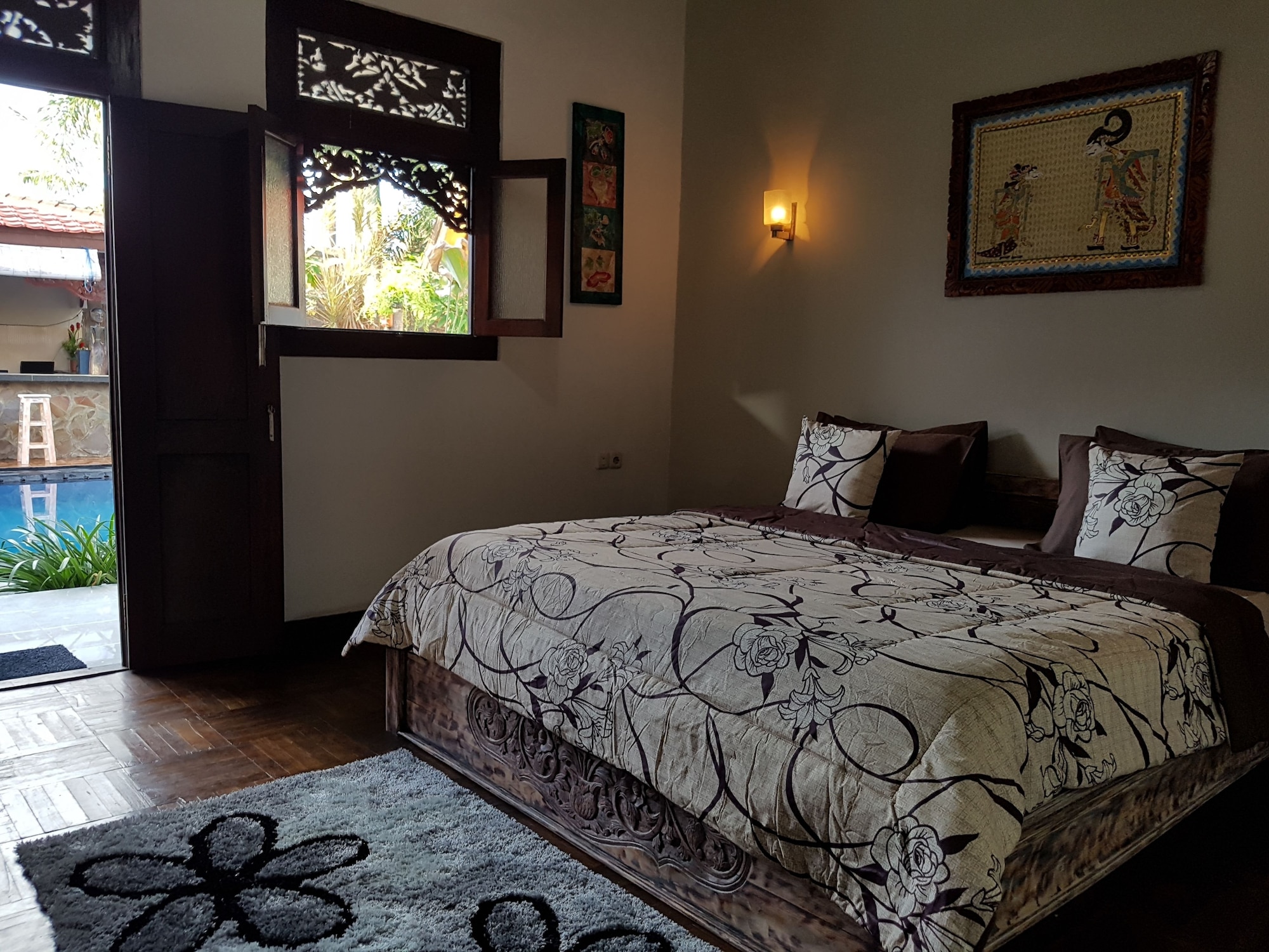 غرفة قياسية بسرير كينج، Gili Bagaz Cottages 2/3