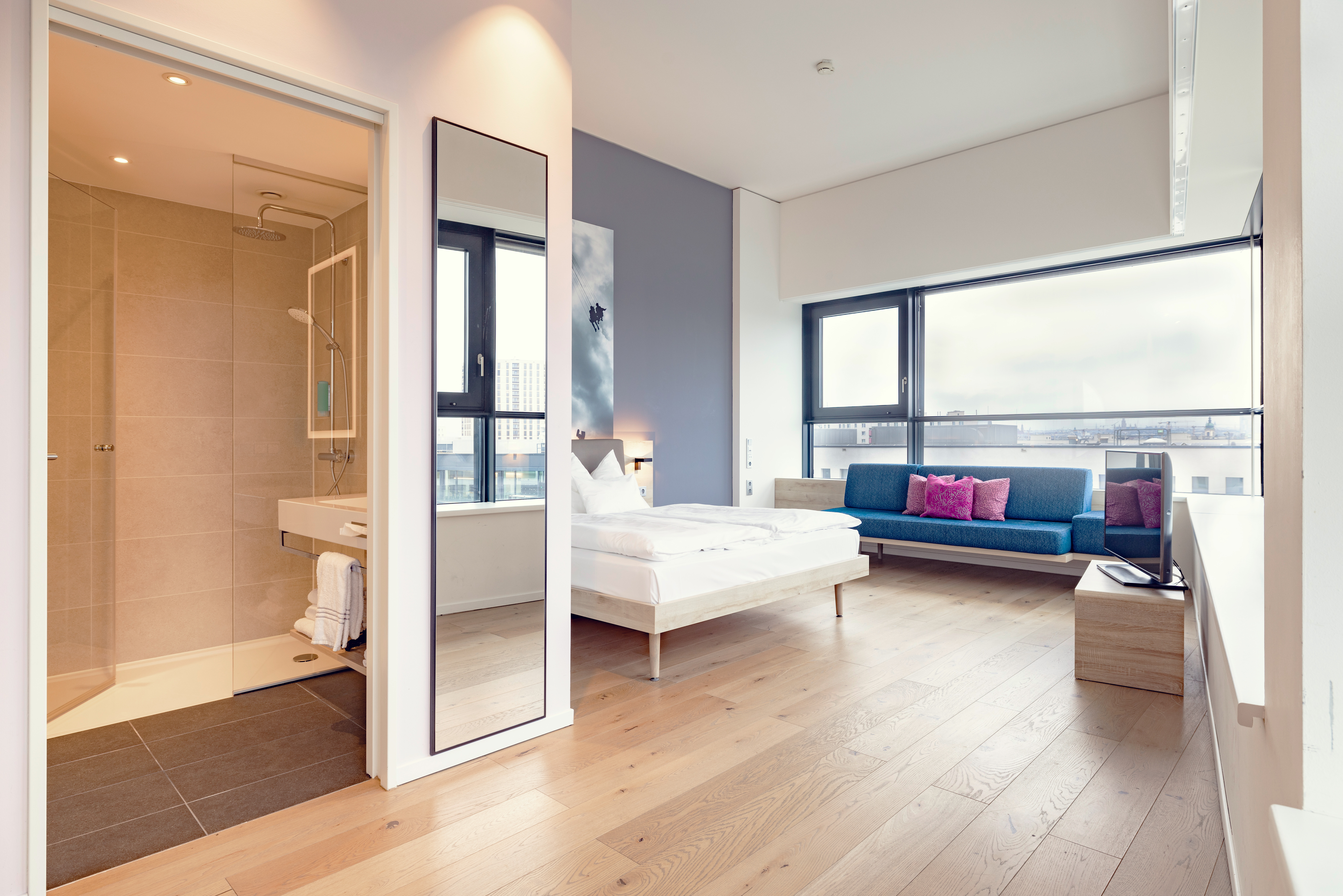 Panorama, Double Bed, Balcony