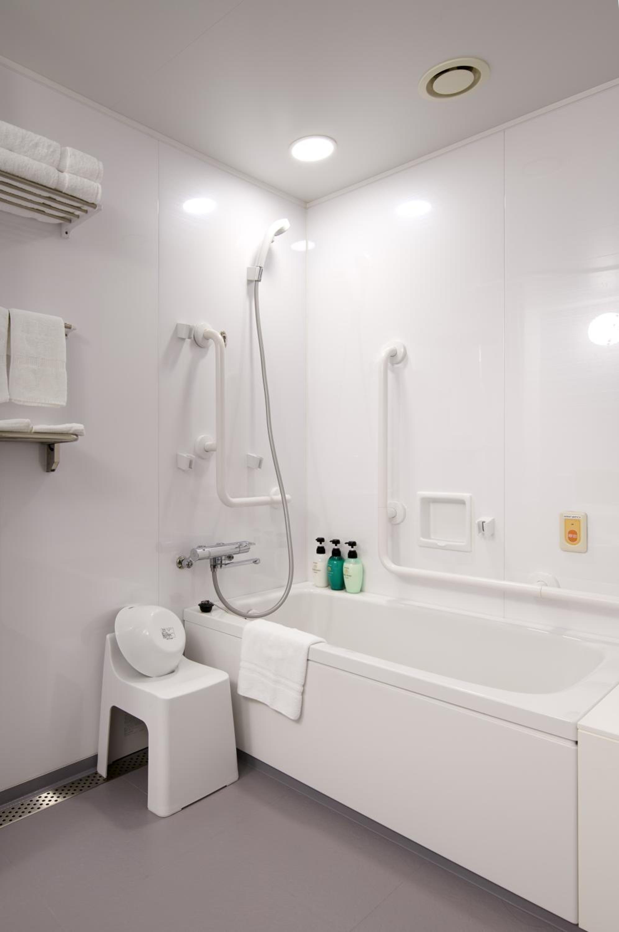 غرفة بسرير كينج بإطلالة على المدينة، HOTEL Crown Hills Ueno Premier (ex Life Tree Ueno) 7/7