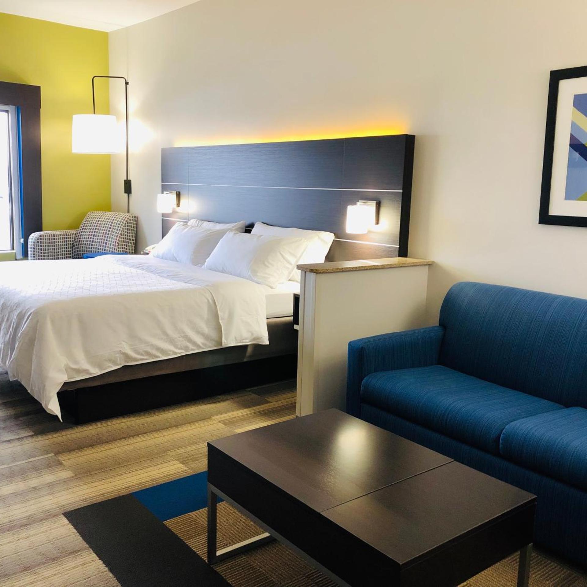 جناح بسرير كينج مع أريكة، Holiday Inn Express Hotel & Suites Newton Sparta 2/10