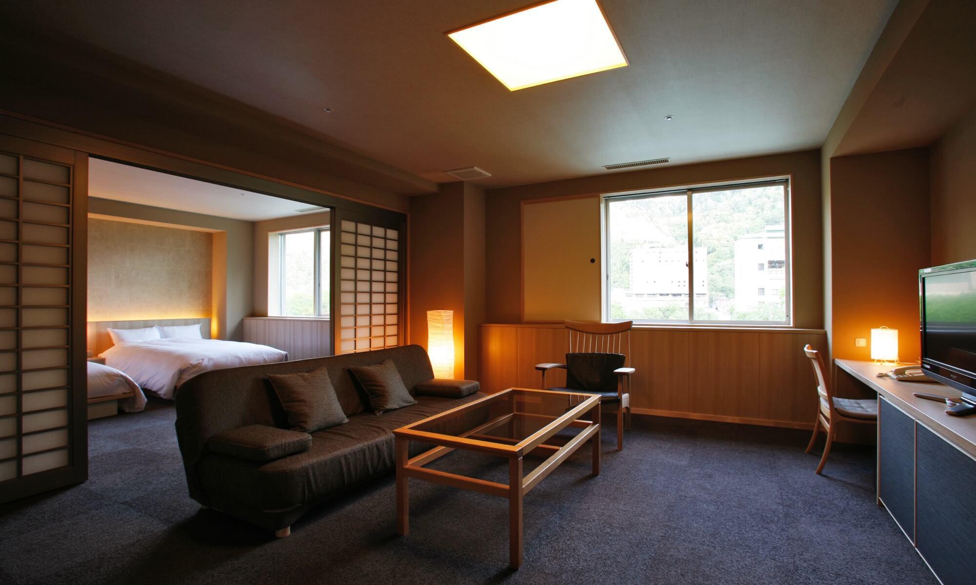 Room, Twin Beds, Hot Spring Bath