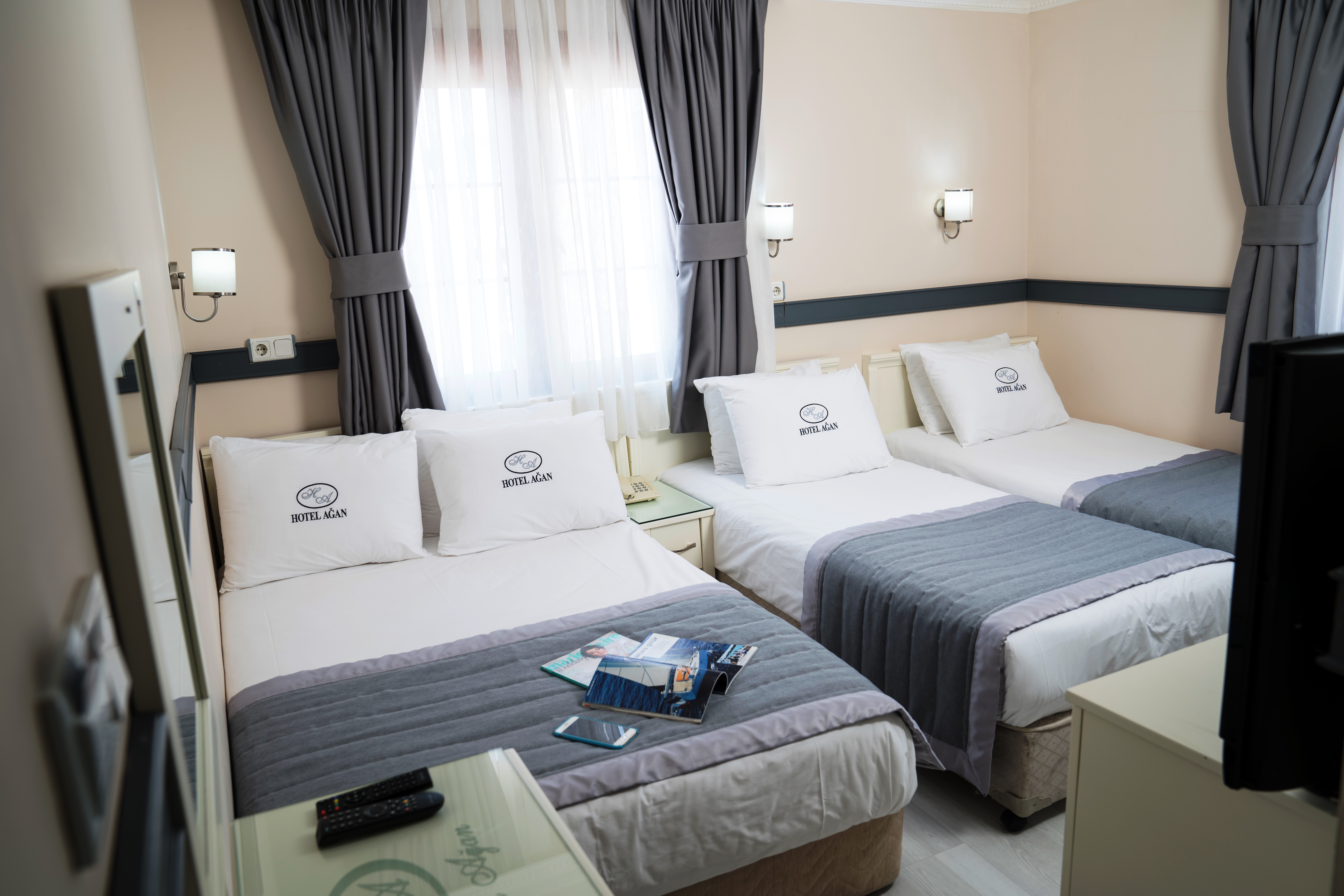 غرفة قياسية رباعية، Hotel Agan 2/4