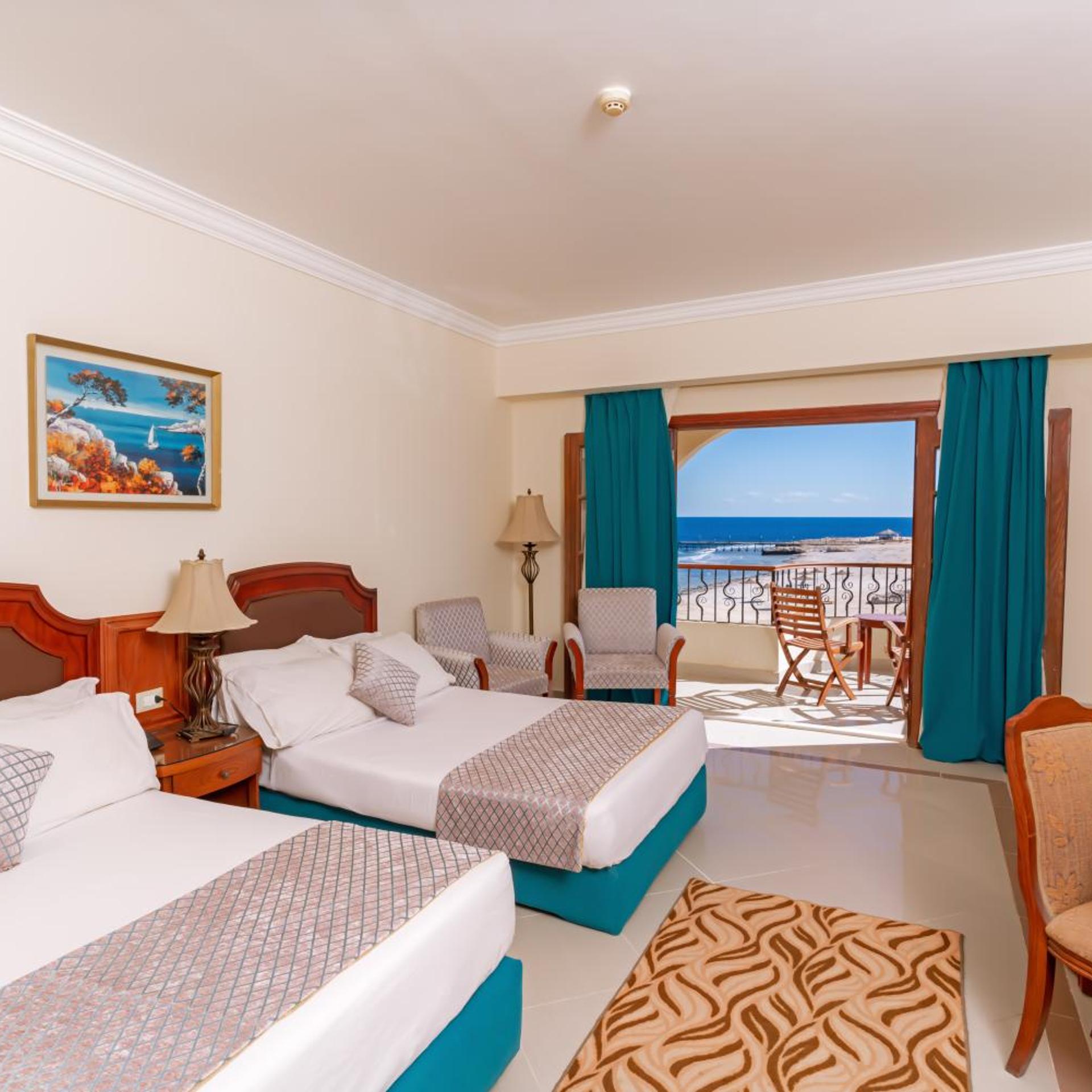 غرفة ثلاثية بإطلالة على البحر، Coral Hills Resort Marsa Alam 6/10