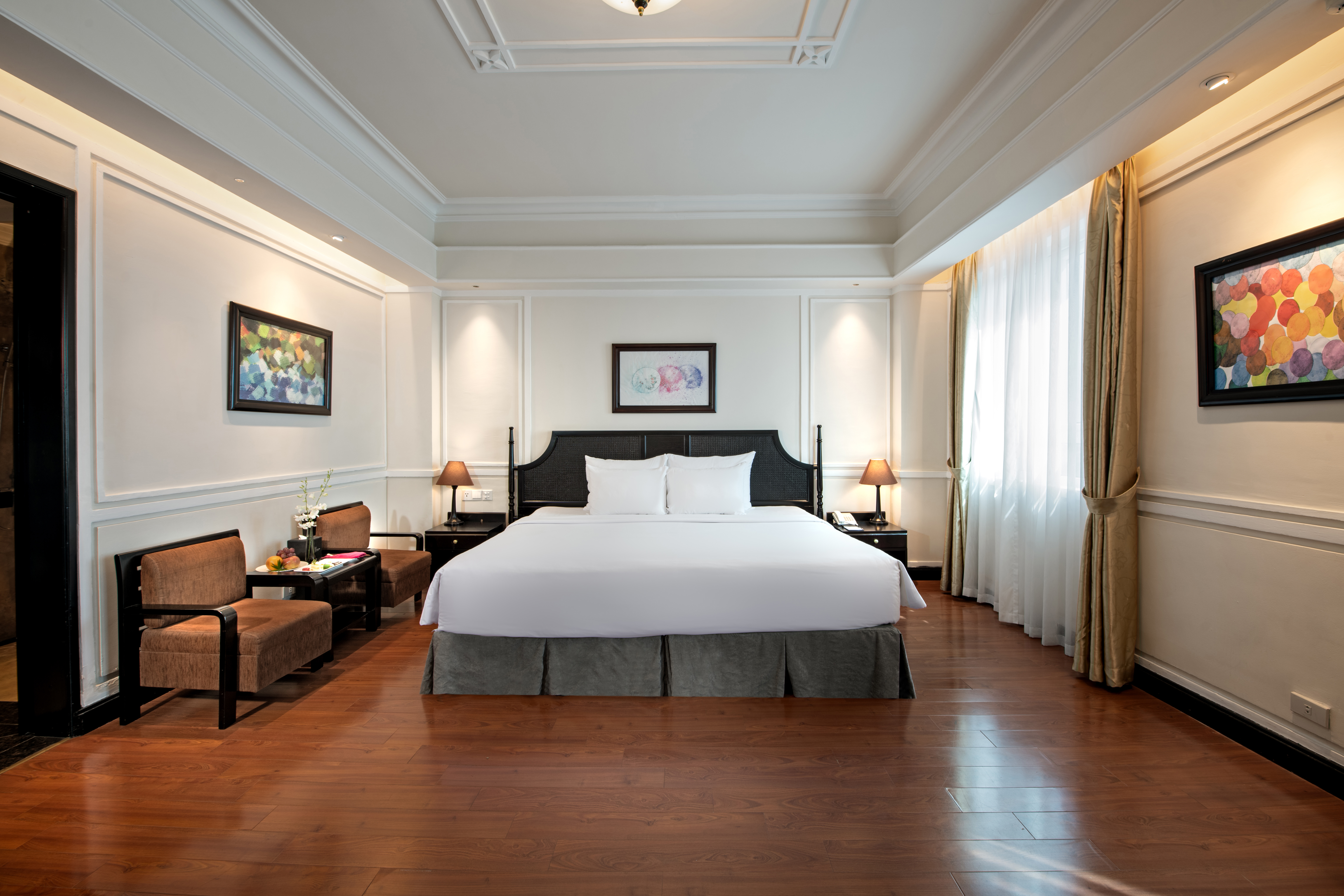 غرفة ديلوكس بسرير مزدوج، Ninh Binh Legend Hotel 4/8