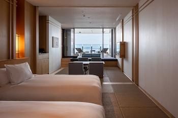 Deluxe, Twin Beds, Outdoor Bath, Tatami