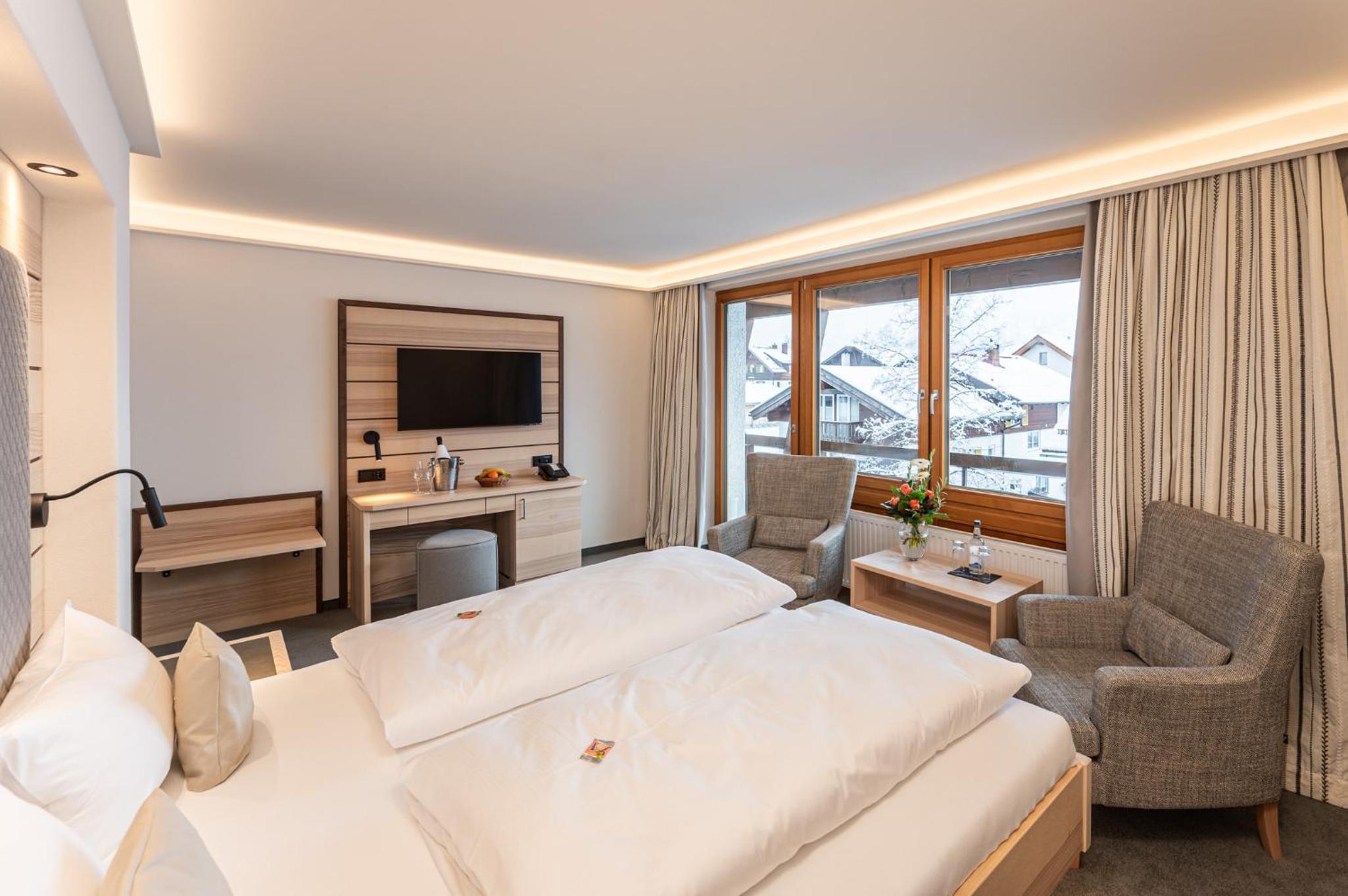 غرفة بسرير مزدوج، Hotel Filser 3/6