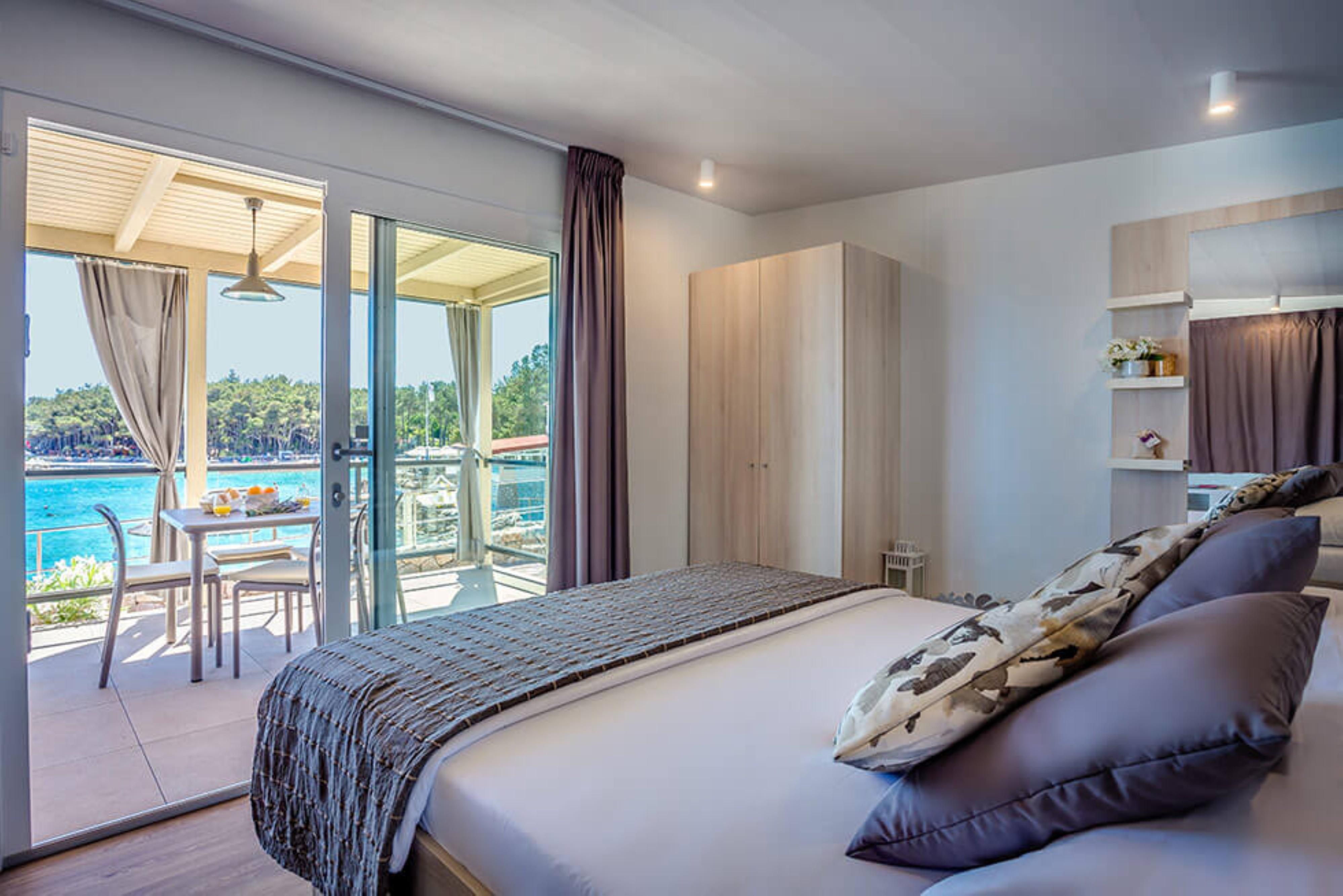 Mobile Home, Premium, Double Bed, Sea View, Terrace
