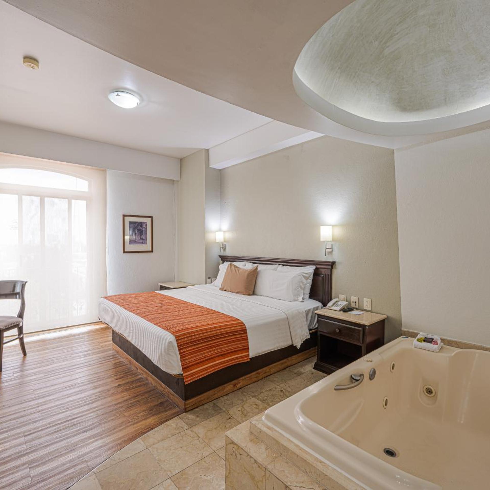 غرفة بسرير كوين بجاكوزي، HG HOTEL 6/10