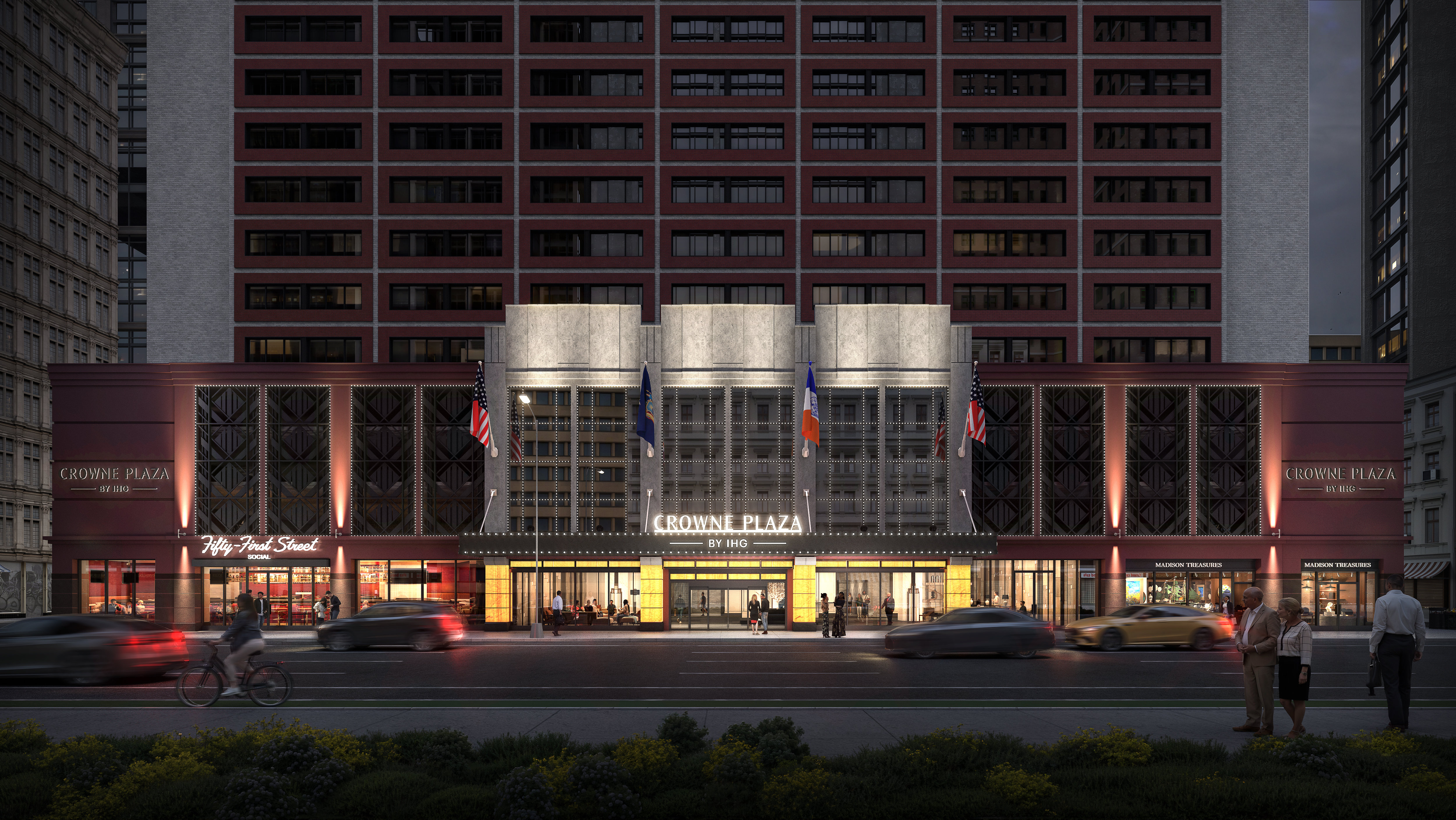 Crowne Plaza Manhattan Times Square by IHG 6/90