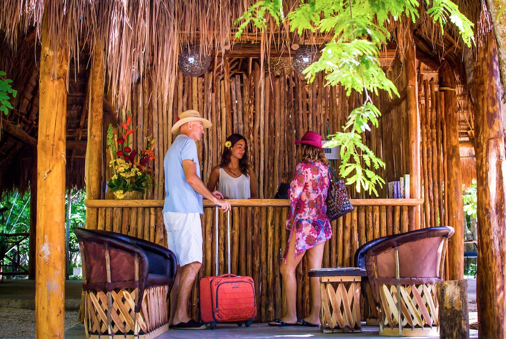 Lobby at Akumal Natura Glamping, AKUMAL